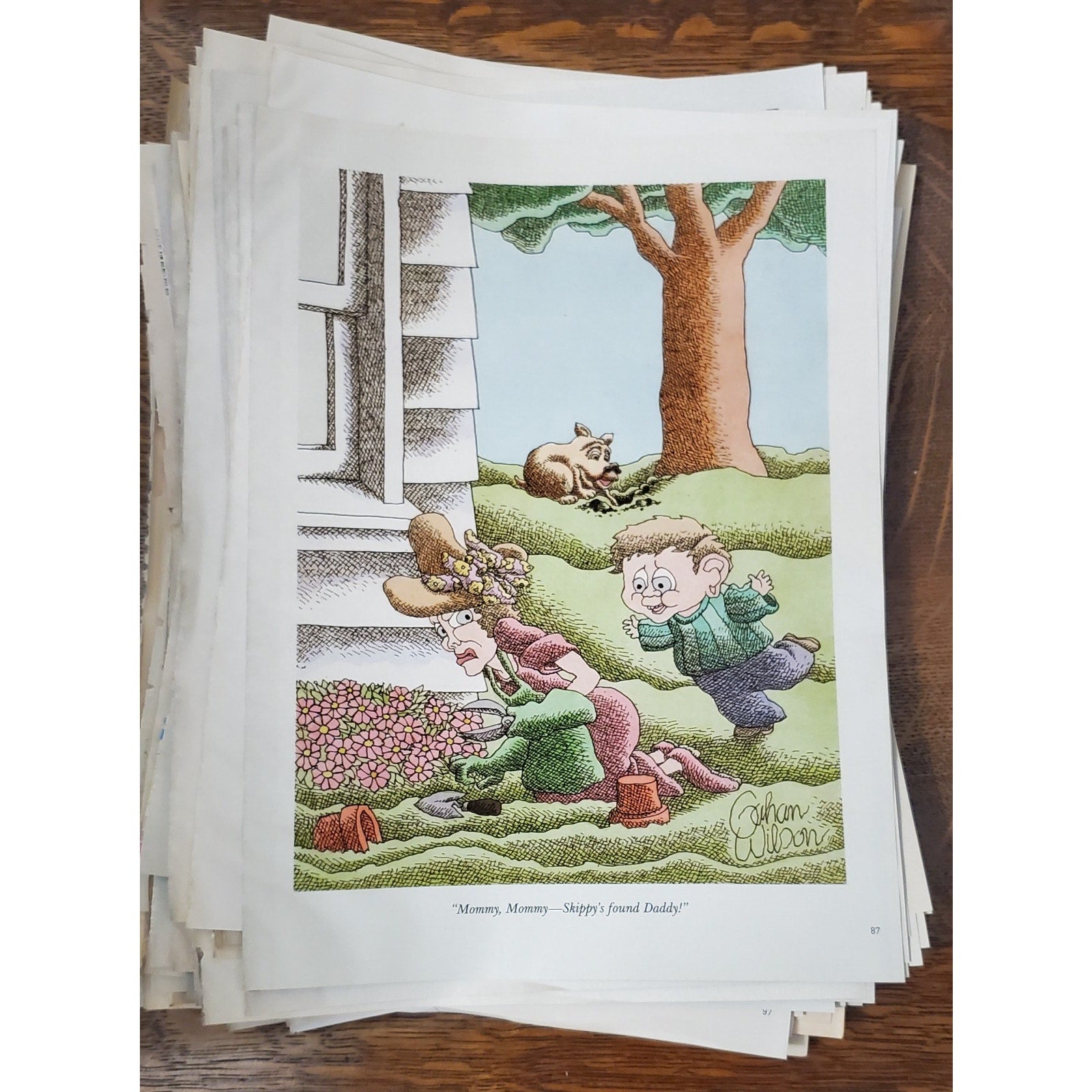 Playboy CARTOONS - Lot of 50 GAHAN WILSON Cartoons