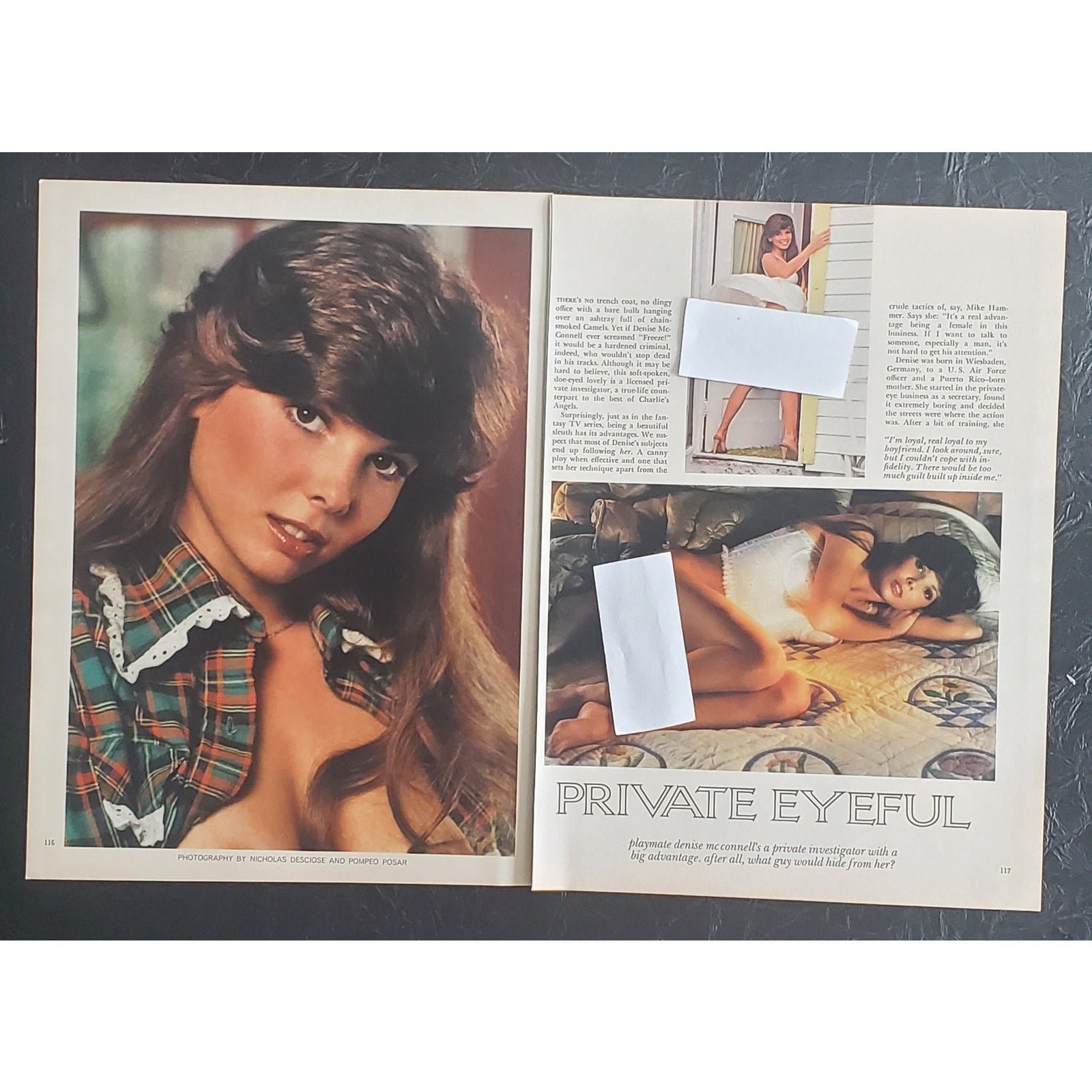 Playboy PICTORIAL ONLY - Playmate DENISE MCCONNELL   February, 1979