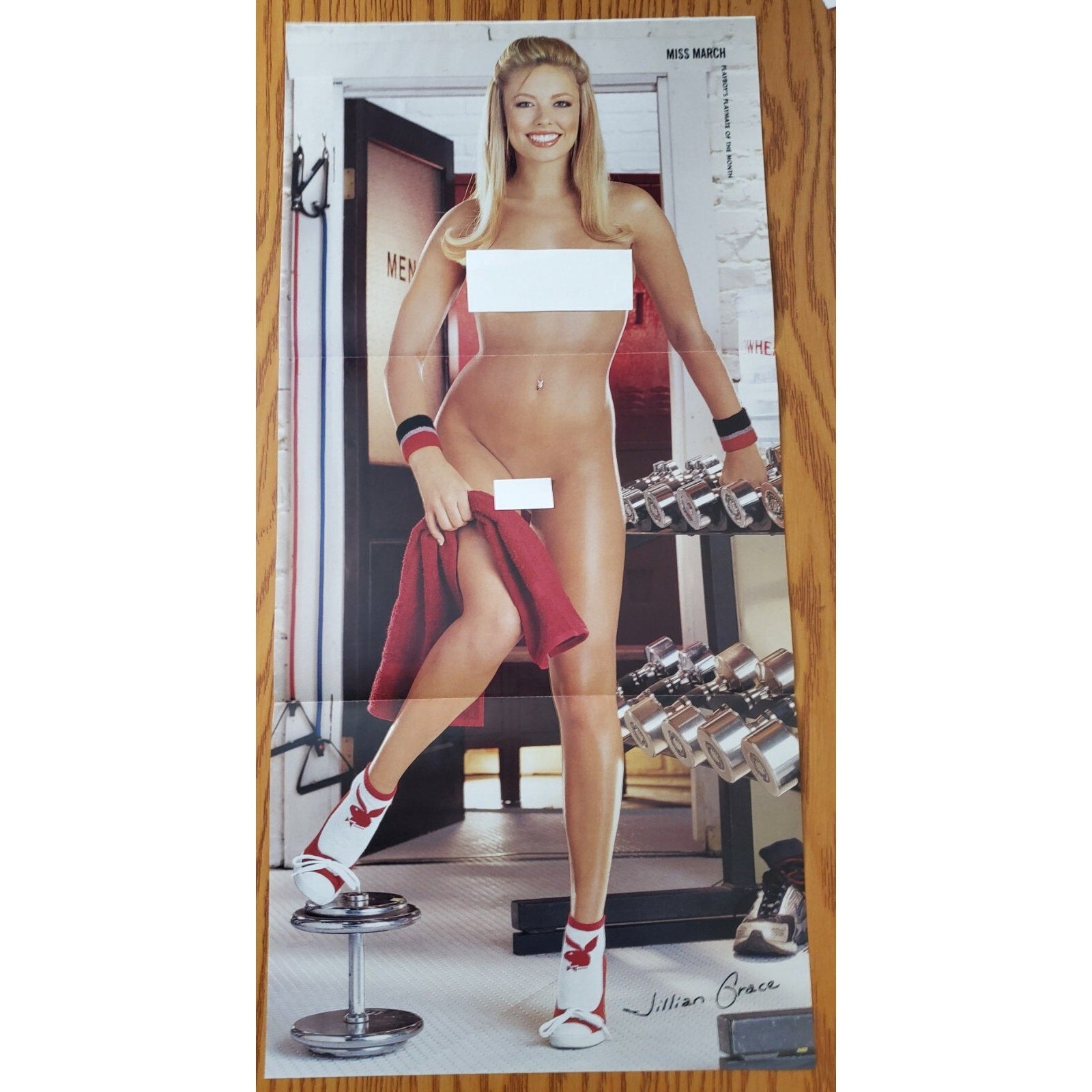 Playboy PIN UP / CF - Playmate JILLIAN GRACE March, 2005