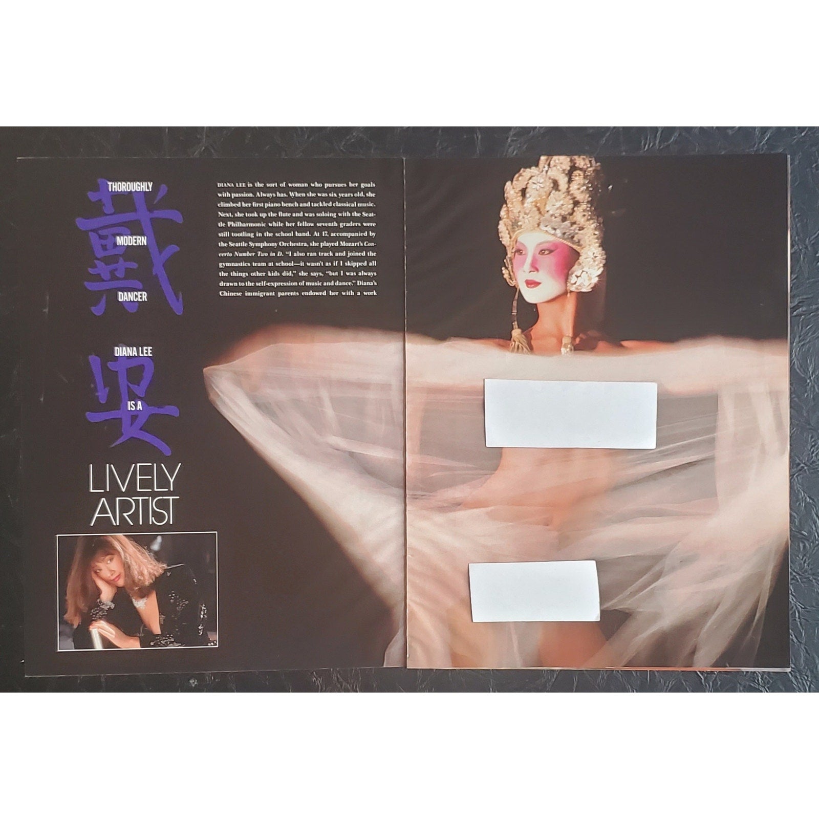 Playboy PICTORIAL ONLY - Playmate DIANA LEE    May, 1988   7 Pages