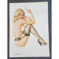 ALBERTO VARGAS Pin-Up Girl from the 1960s / Early 1970s