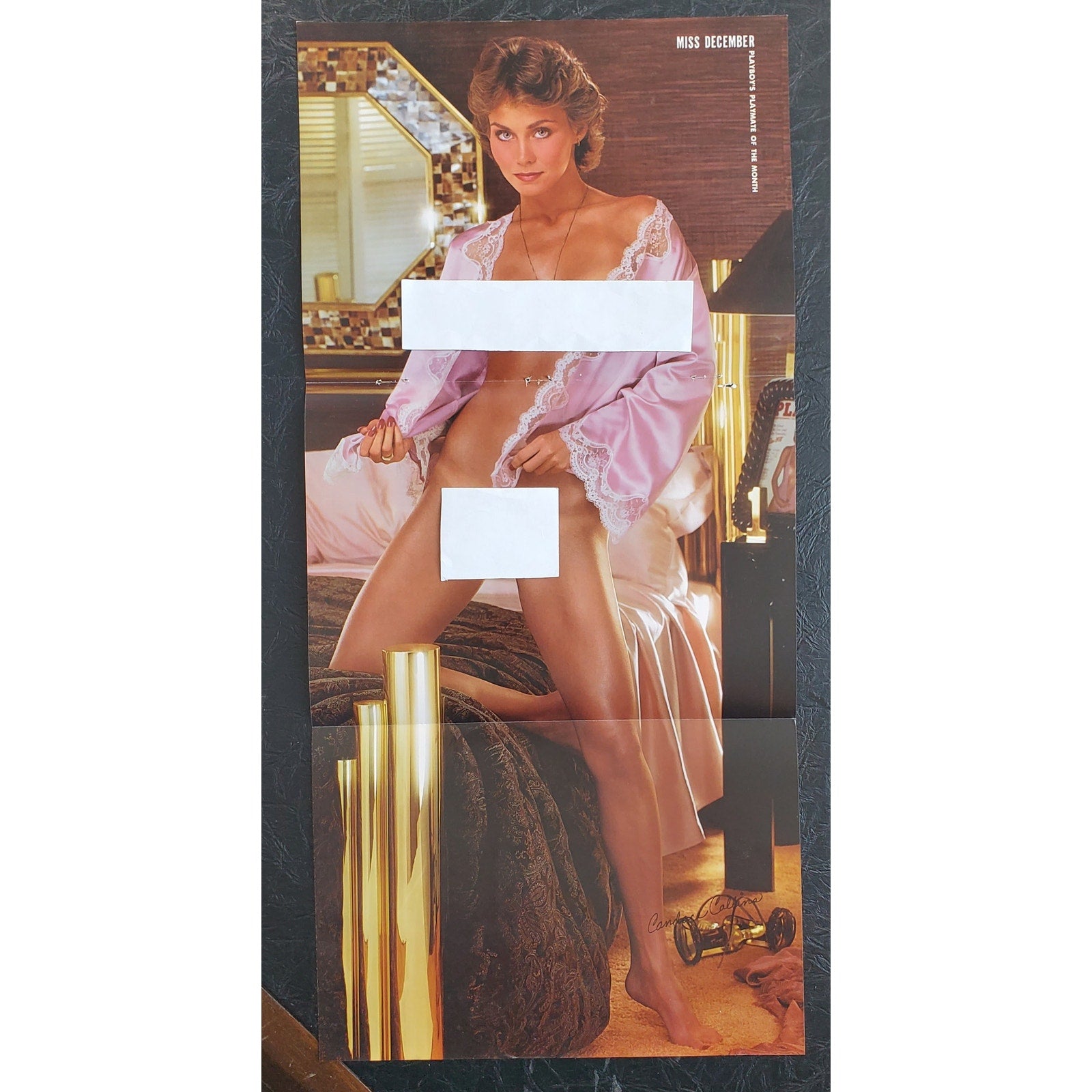 Playboy PinUp / CF - CANDACE COLLINS      December, 1979