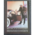 1980s PLAYBOY Magazine AD "WHAT SORT OF MAN READS PLAYBOY" 8" X 11"