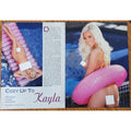 Playboy PIN UP / PICTORIAL ONLY - Playmate KAYLA COLLINS Aug, 2008 5 pages