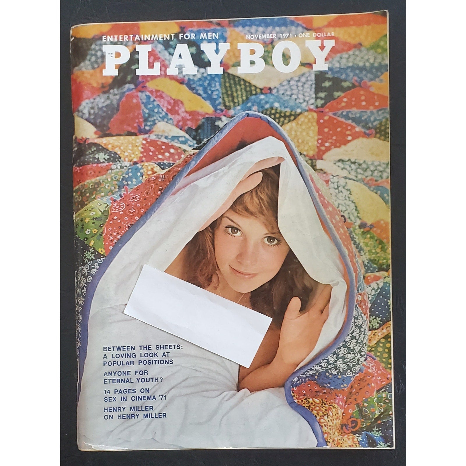PLAYBOY - November, 1971    S*X in CINEMA  (Playmate DANIELLE DE VABRE)