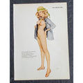 ALBERTO VARGAS Pin-Up Girl from the 1960s / Early 1970s