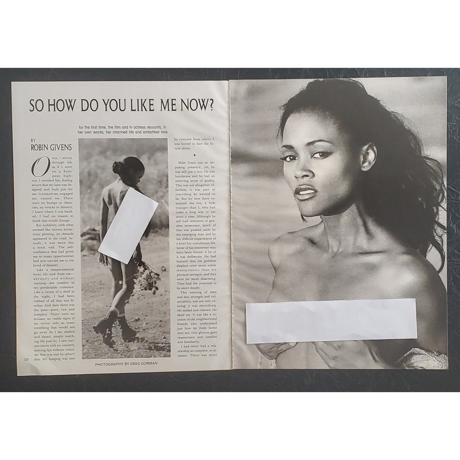 Playboy PICTORIAL ONLY - Actress ROBIN GIVENS   September, 1994   8 pages