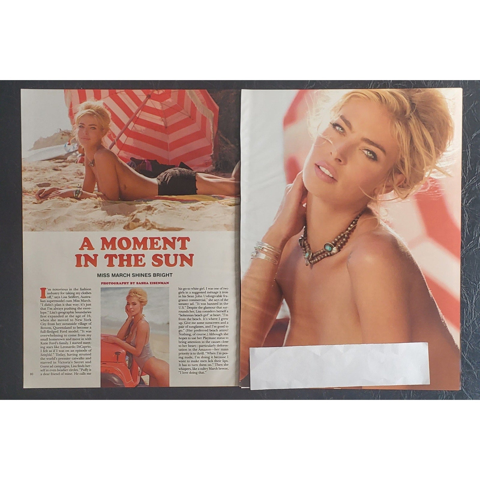 Playboy PICTORIAL ONLY - LISA SEIFFERT   March, 2012   5 pages