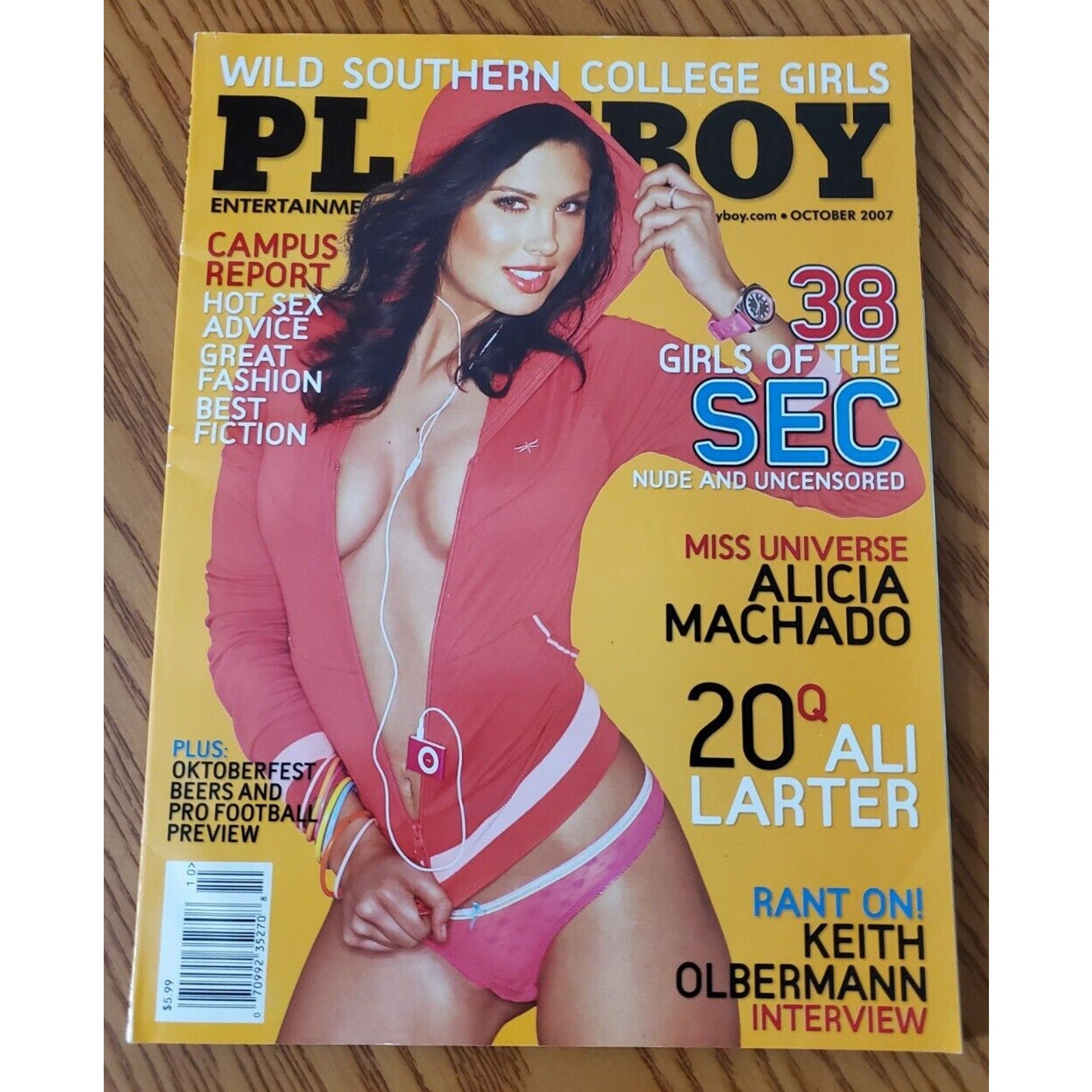 Playboy - October, 2007 GIRLS OF THE SEC (Playmate SPENCER SCOTT)