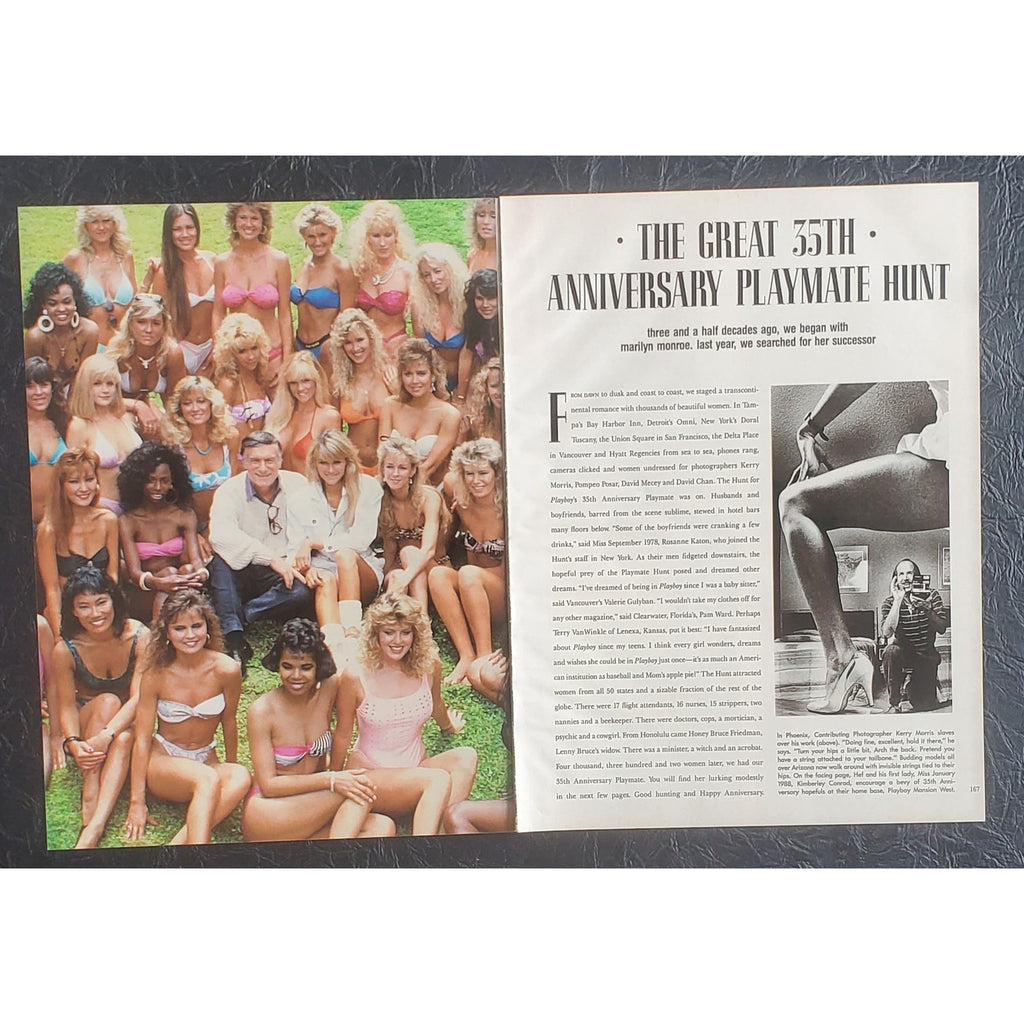 Playboy PICTORIAL ONLY - Playmate FAWNA MACLAREN + Xtras    Jan, 1989  15 pages