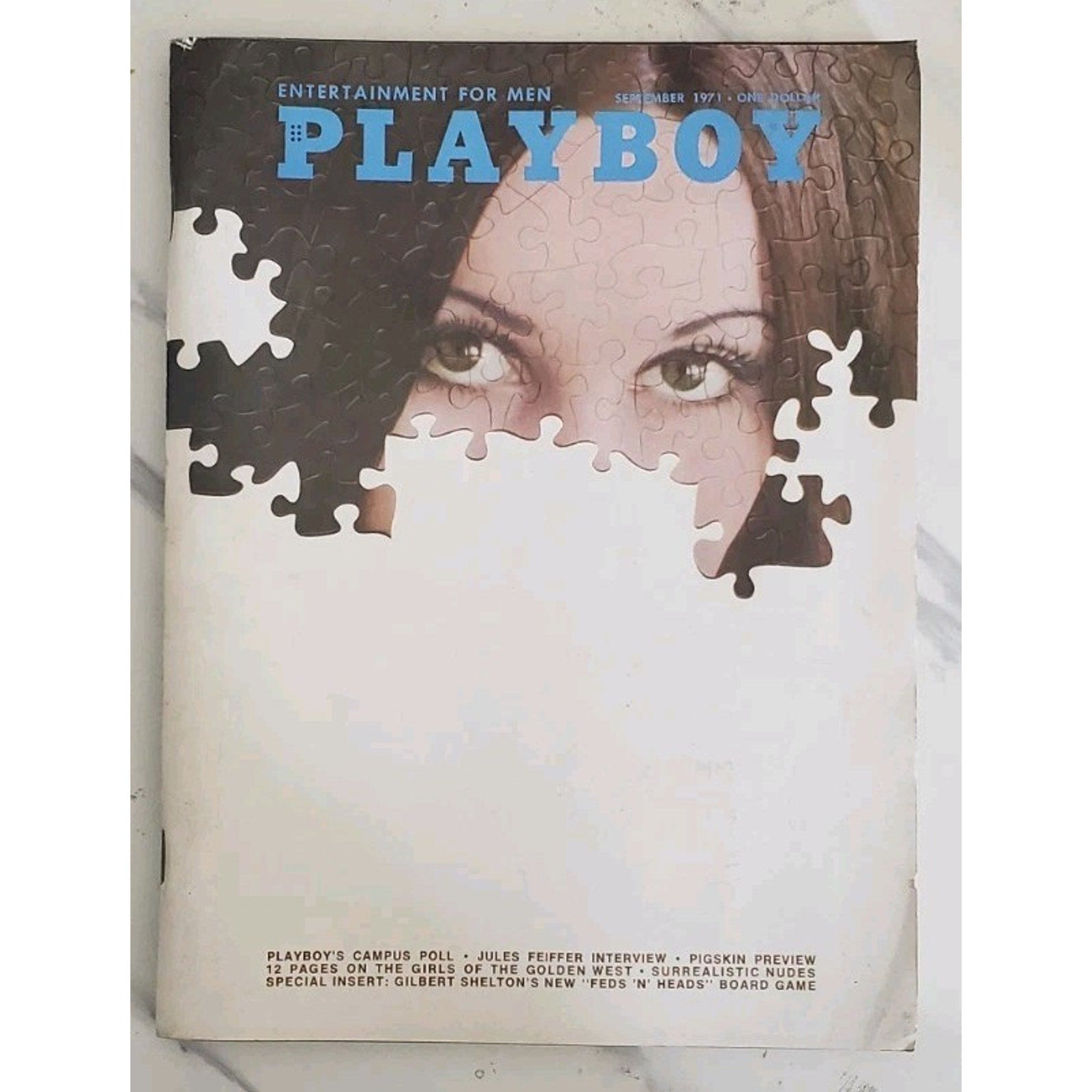 Playboy - September, 1971 GIRLS OF GOLDEN WEST (Playmate CRYSTAL SMITH)