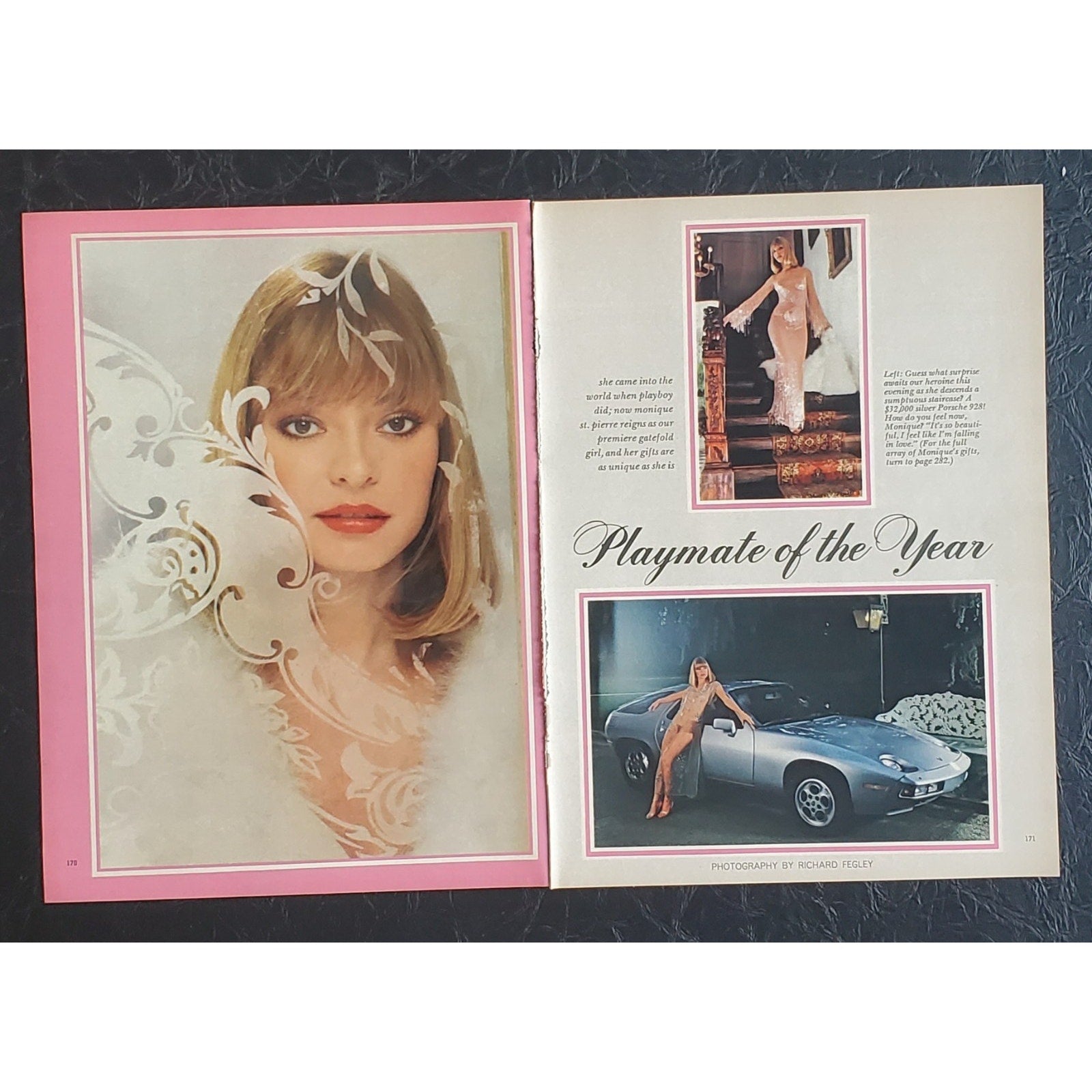 Playboy PIN UP / PICTORIAL ONLY - PMOY MONIQUE ST PIERRE June, 1979 10 pages