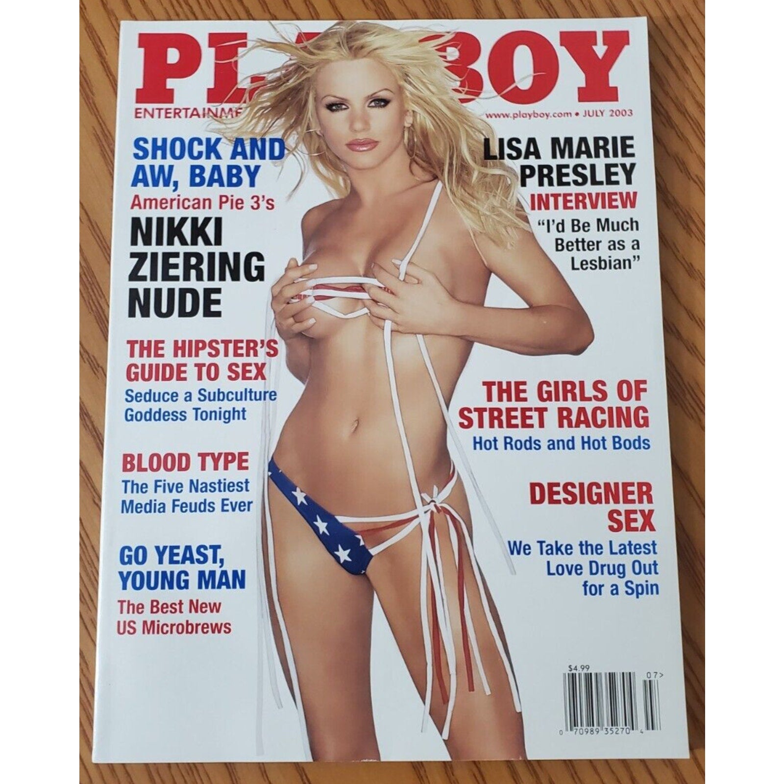 Playboy - July, 2003 NIKKI ZIERING (Playmate MARKELA JANSKA)