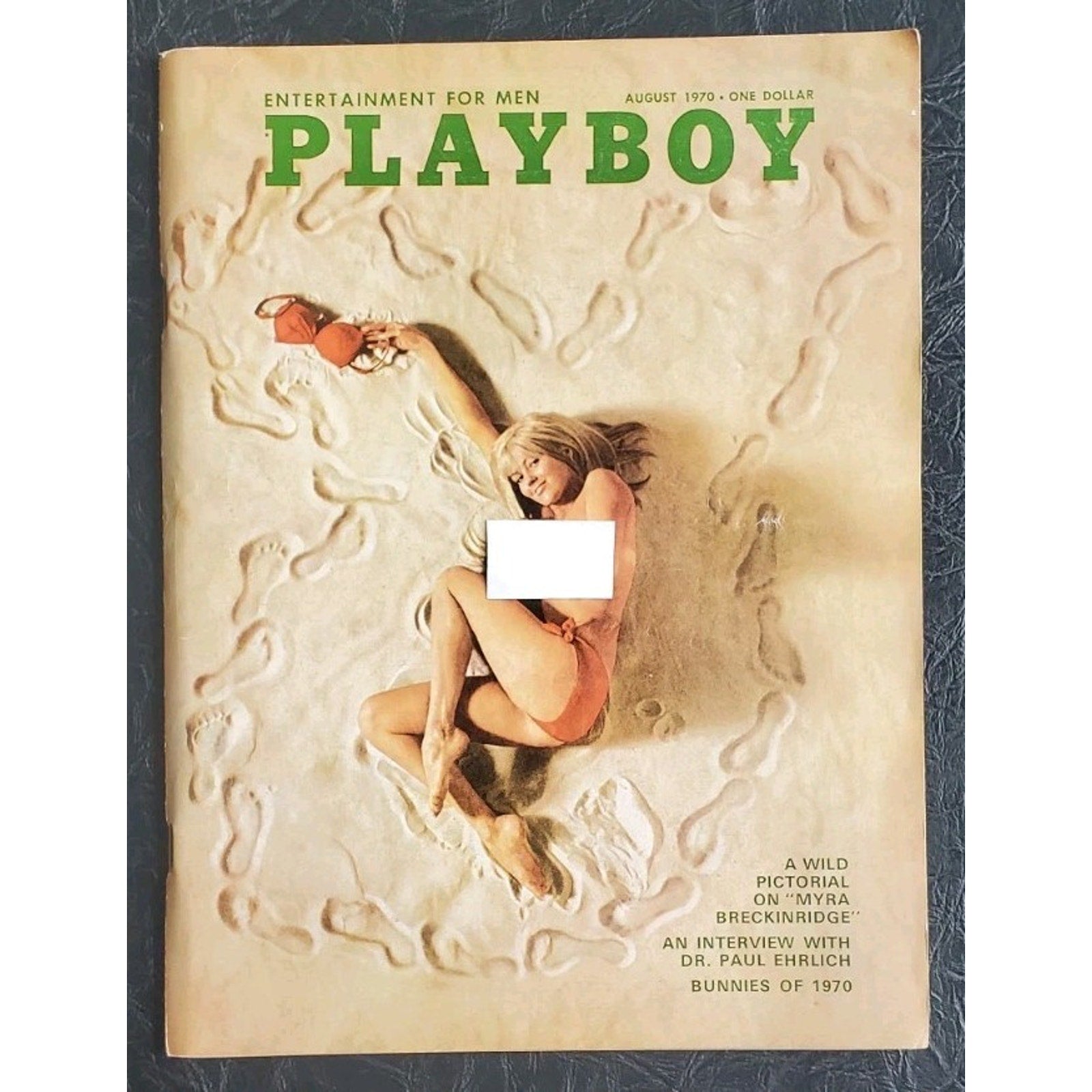 Playboy - August, 1970 BUNNIES OF 1970 (1971 PMOY SHARON CLARK)