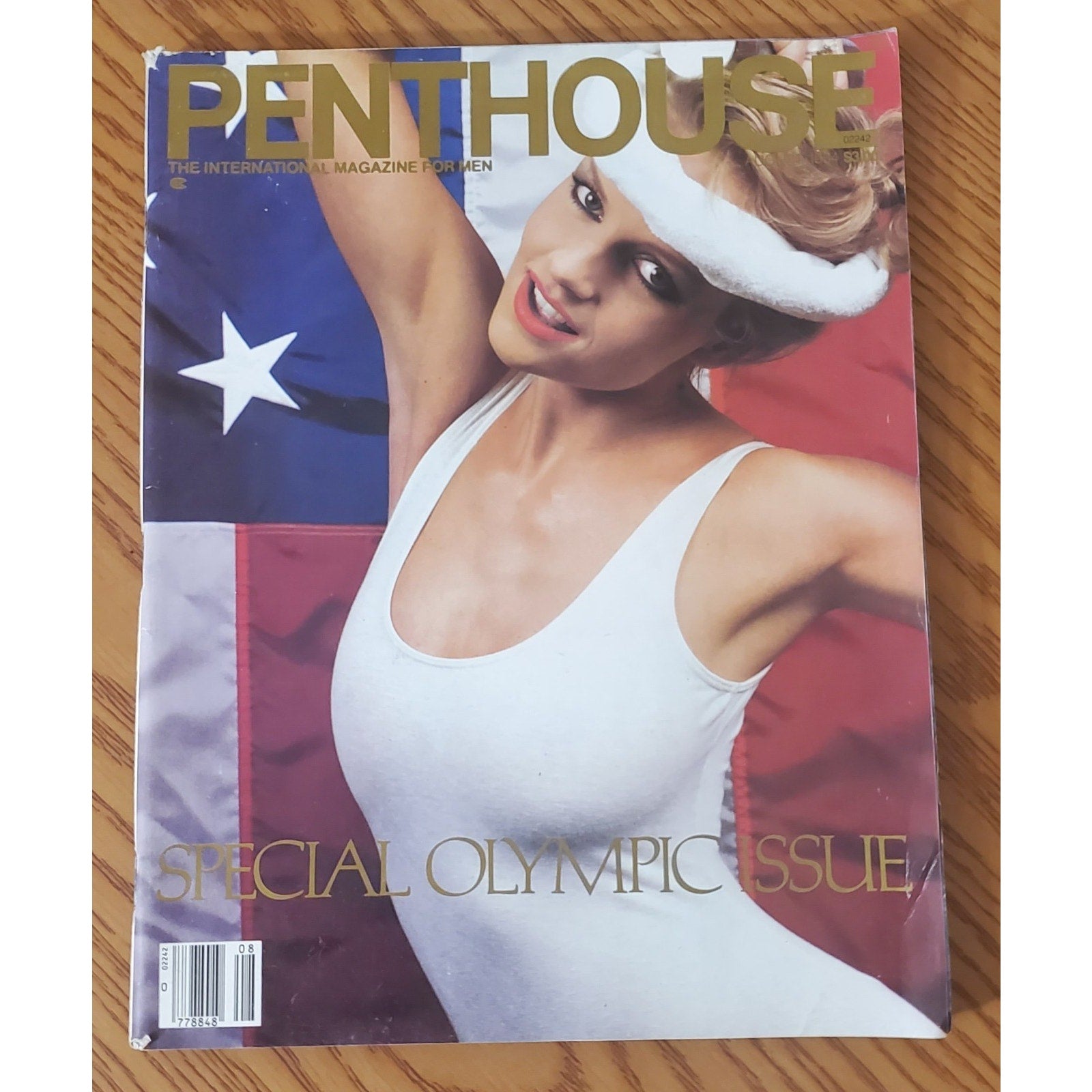 PENTHOUSE - August, 1984 SPECIAL OLYMPIC ISSUE (Pet DEBBIE TAYS)