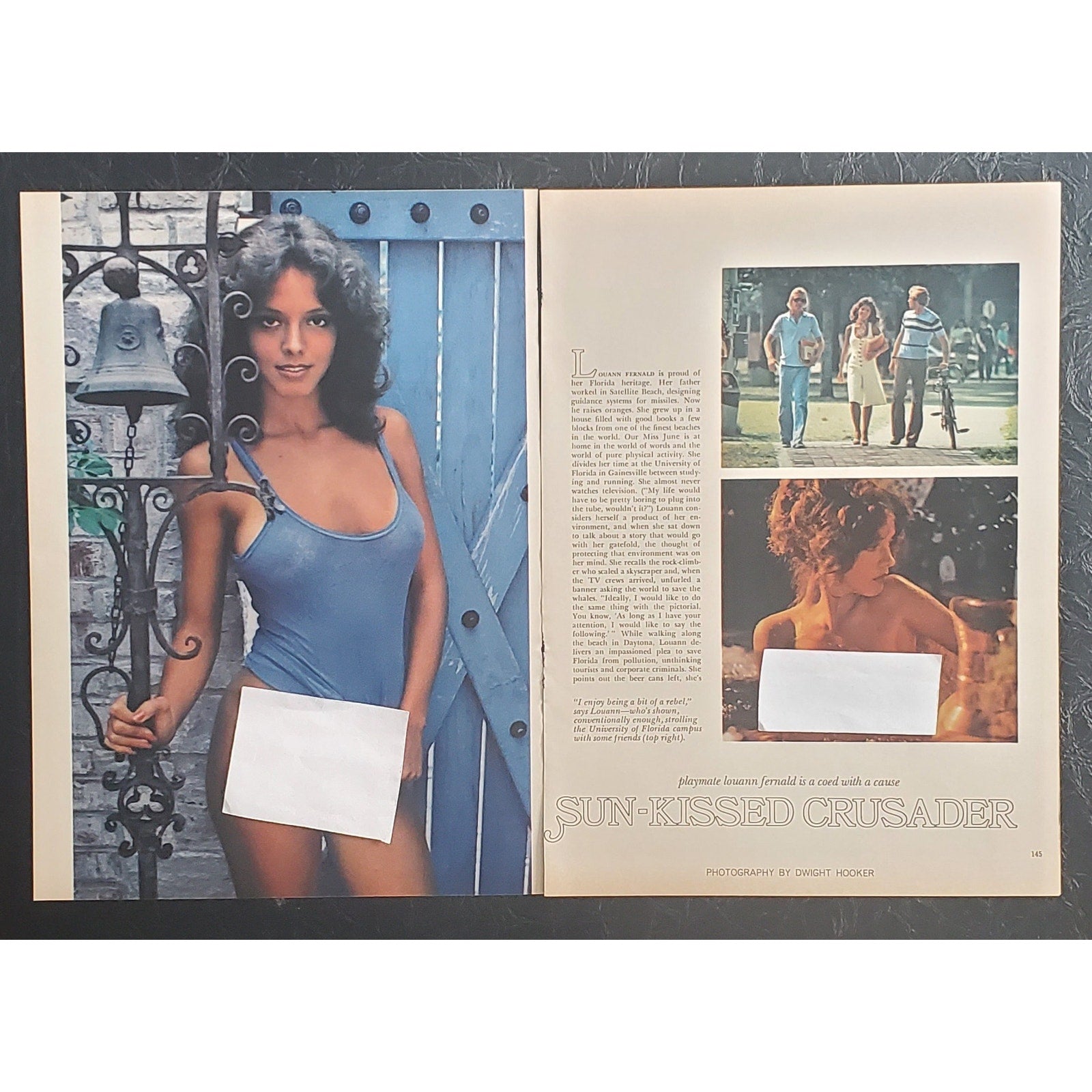 Playboy PICTORIAL ONLY - Playmate LOUANN FERNALD    June, 1979   7 Pages