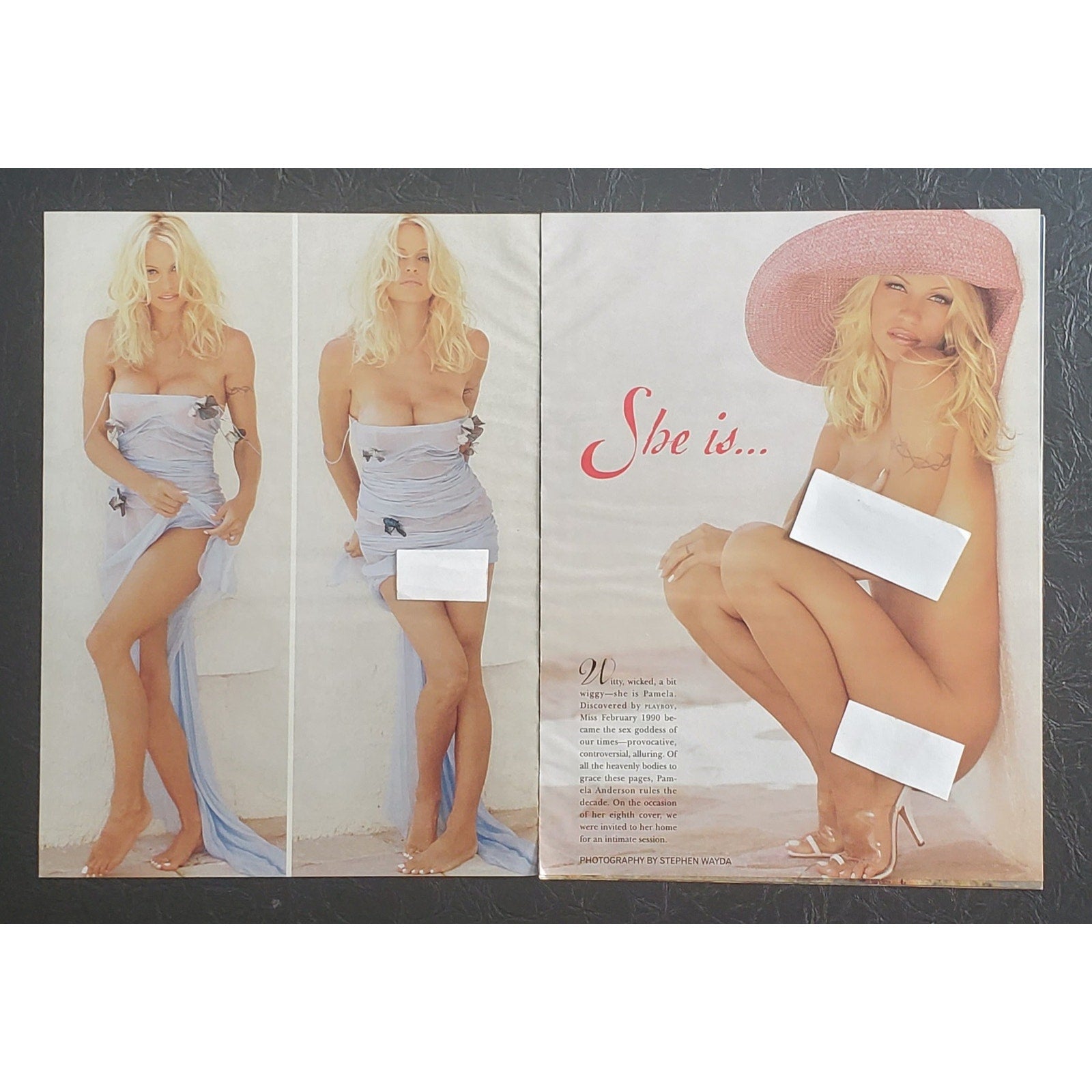 Playboy PICTORIAL ONLY - PAMELA ANDERSON    February, 1999    14 Pages