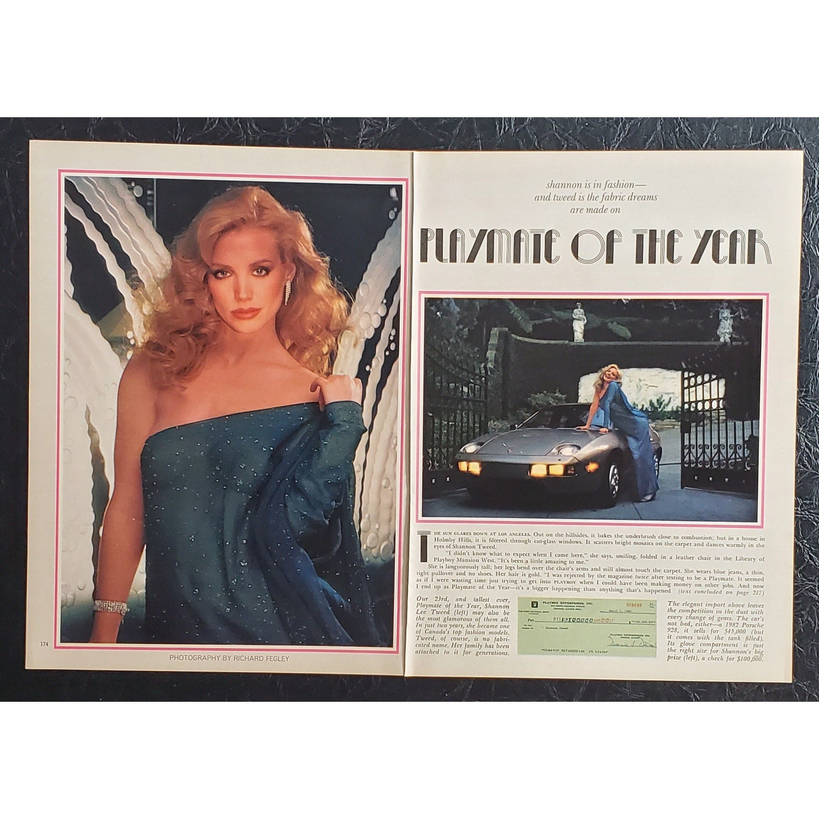 Playboy PICTORIAL ONLY - PMOY SHANNON TWEED   June, 1982   14 Pages