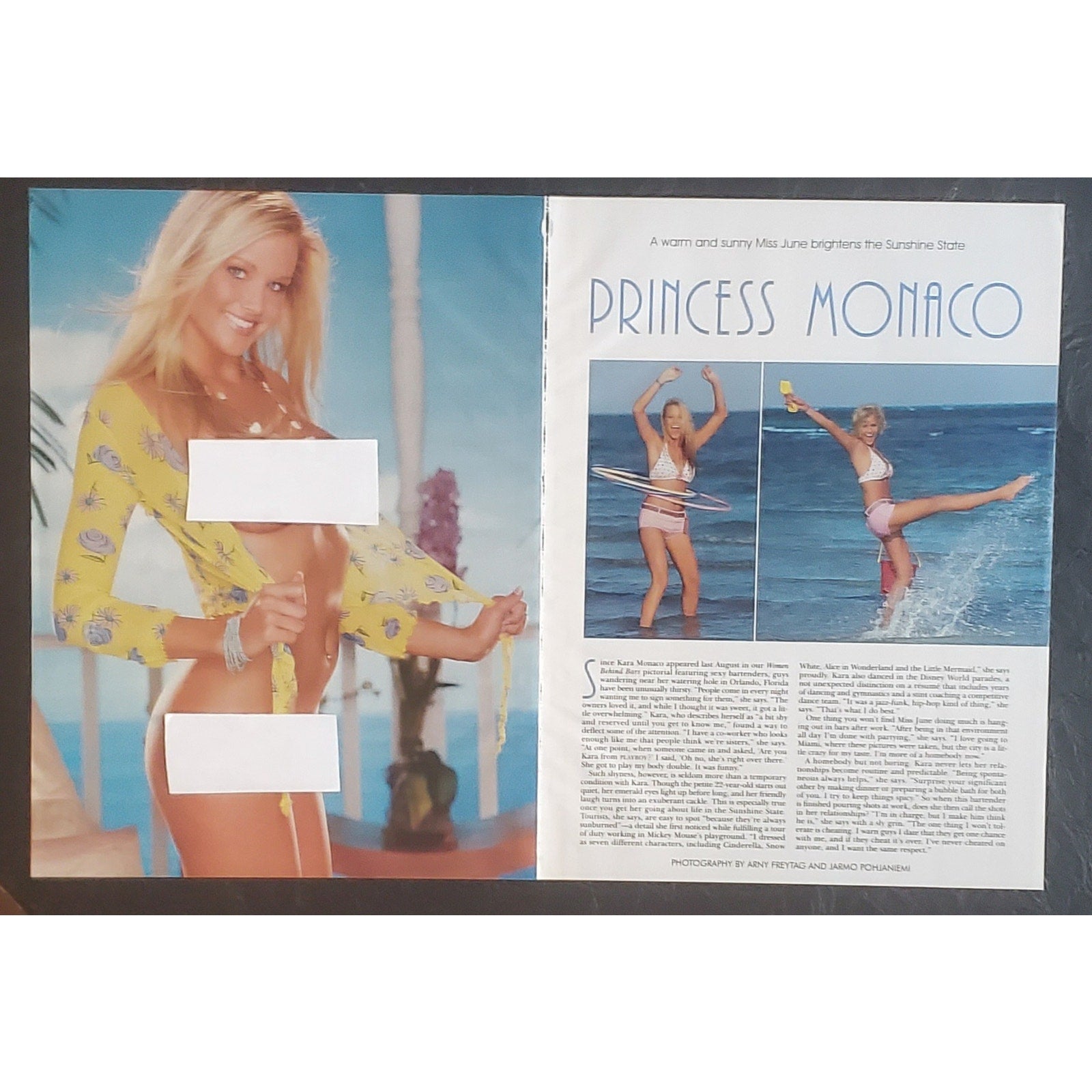 Playboy PICTORIAL ONLY - Playmate KARA MONACO    June, 2005