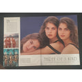 Playboy PICTORIAL ONLY - Brazilian PORTO TRIPLETS November, 1993 8 Pages