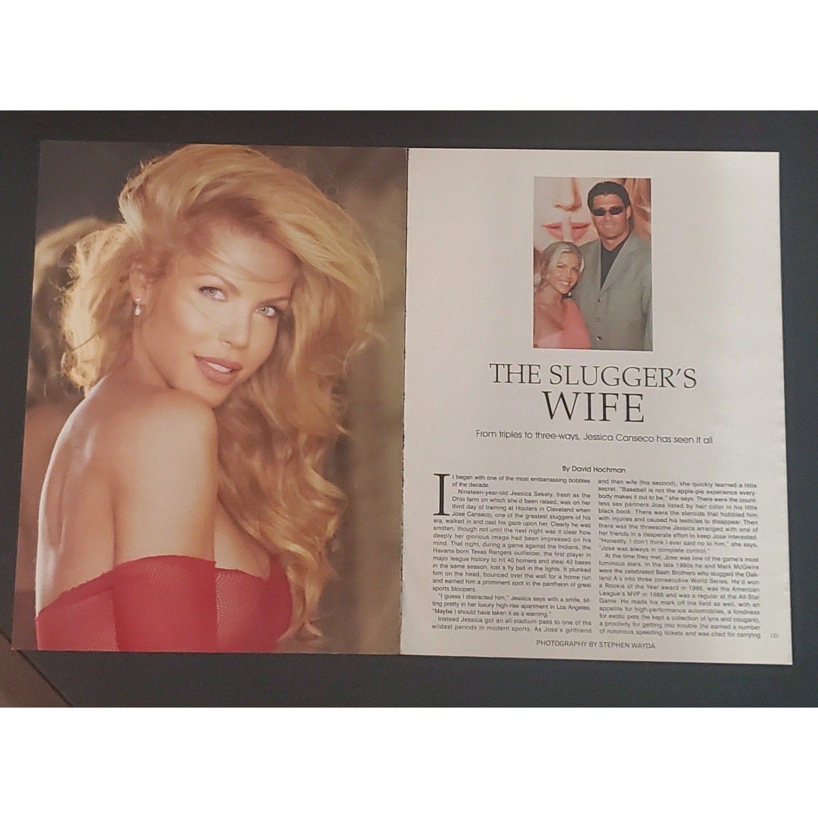 Playboy PICTORIAL ONLY - JESSICA CANSECO (Jose's Ex) September, 2005 8 Pages