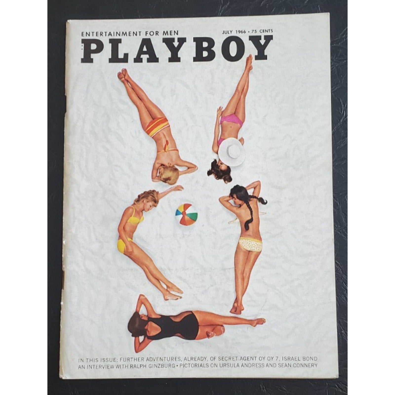Playboy - July 1966 URSULA ANDRESS (Playmate TISH HOWARD)