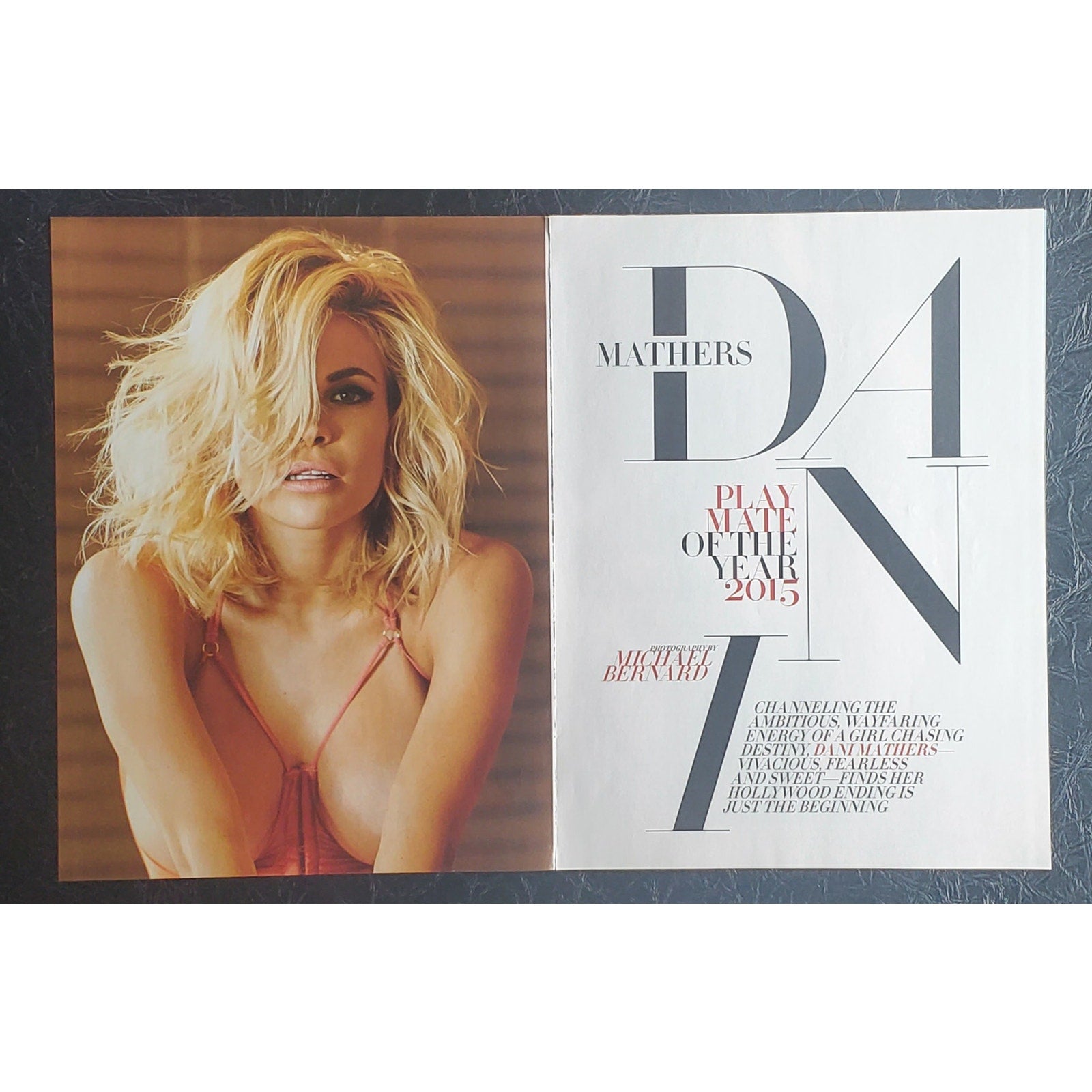 Playboy PICTORIAL ONLY - PMOY DANI MATHERS   June, 2015   10 pages