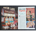 Playboy PICTORIAL ONLY - THE SATTERFIELD TRIPLETS August, 2007 6 Pages
