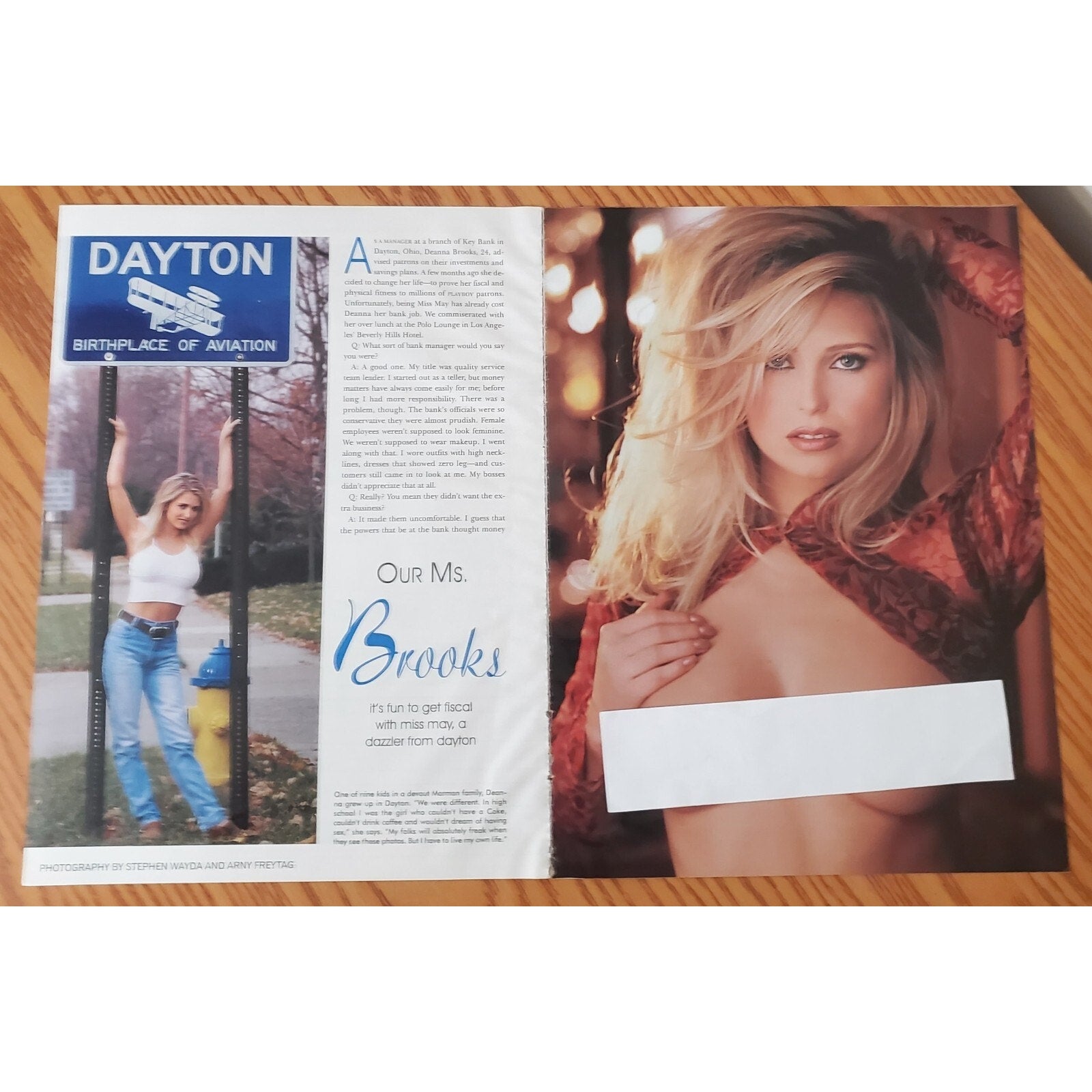 Playboy PICTORIAL ONLY - Playmate DEANNA BROOKS   May, 1998