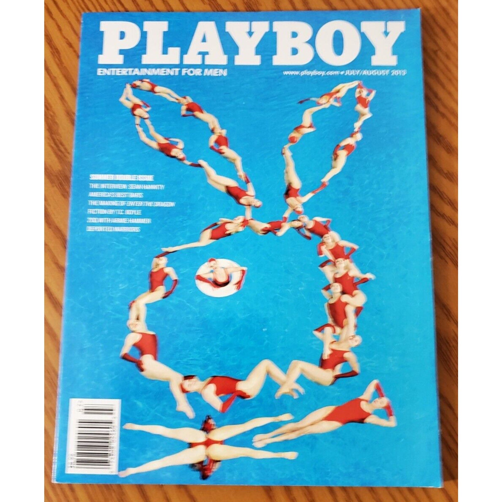 Playboy - July/Aug, 2013 SUMMER DOUBLE ISSUE (Playmate ALYSSA ACRE & VAL KEIL)