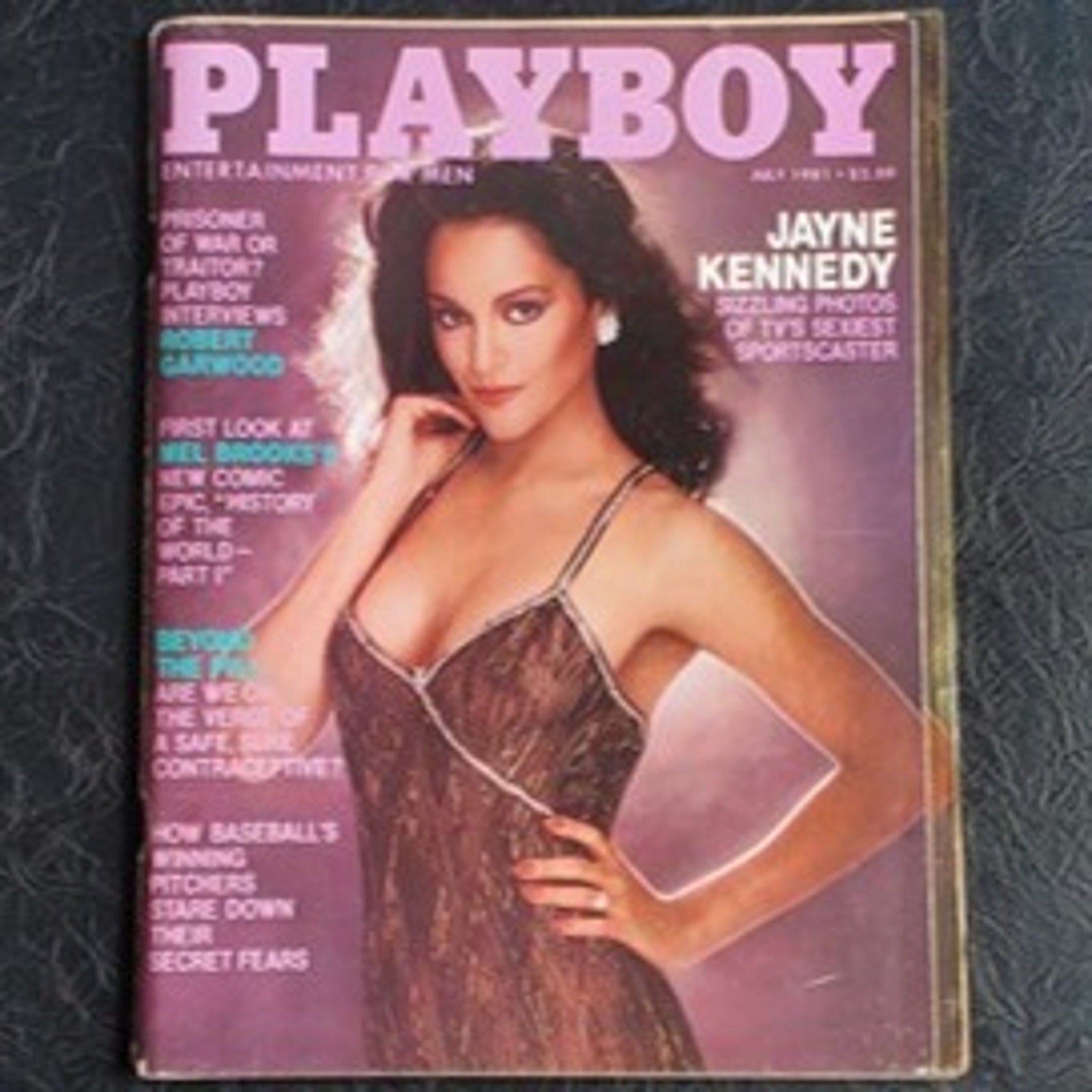 Playboy - May, 1981    Sportscaster JAYNE KENNEDY