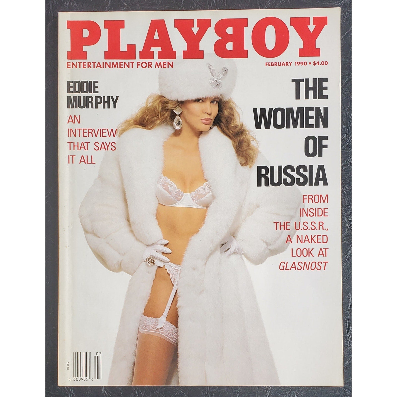 PLAYBOY - February, 1990   WOMEN OF RUSSIA   (Playmate PAMELA ANDERSON)