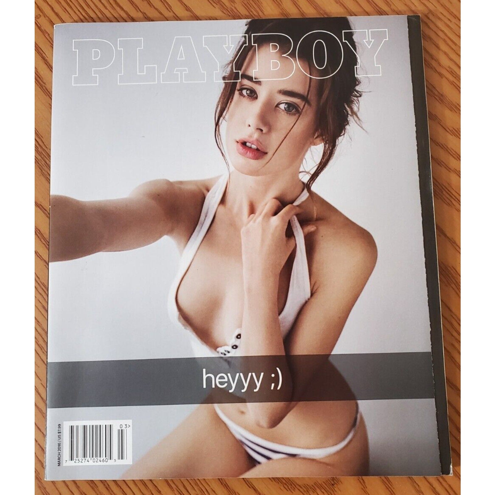 Playboy -March, 2016 Snapchat Phenom SARAH MCDANIEL (Playmate DREE HEMINGWAY)