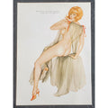 ALBERTO VARGAS Pin-Up Girl from the 1960s / Early 1970s