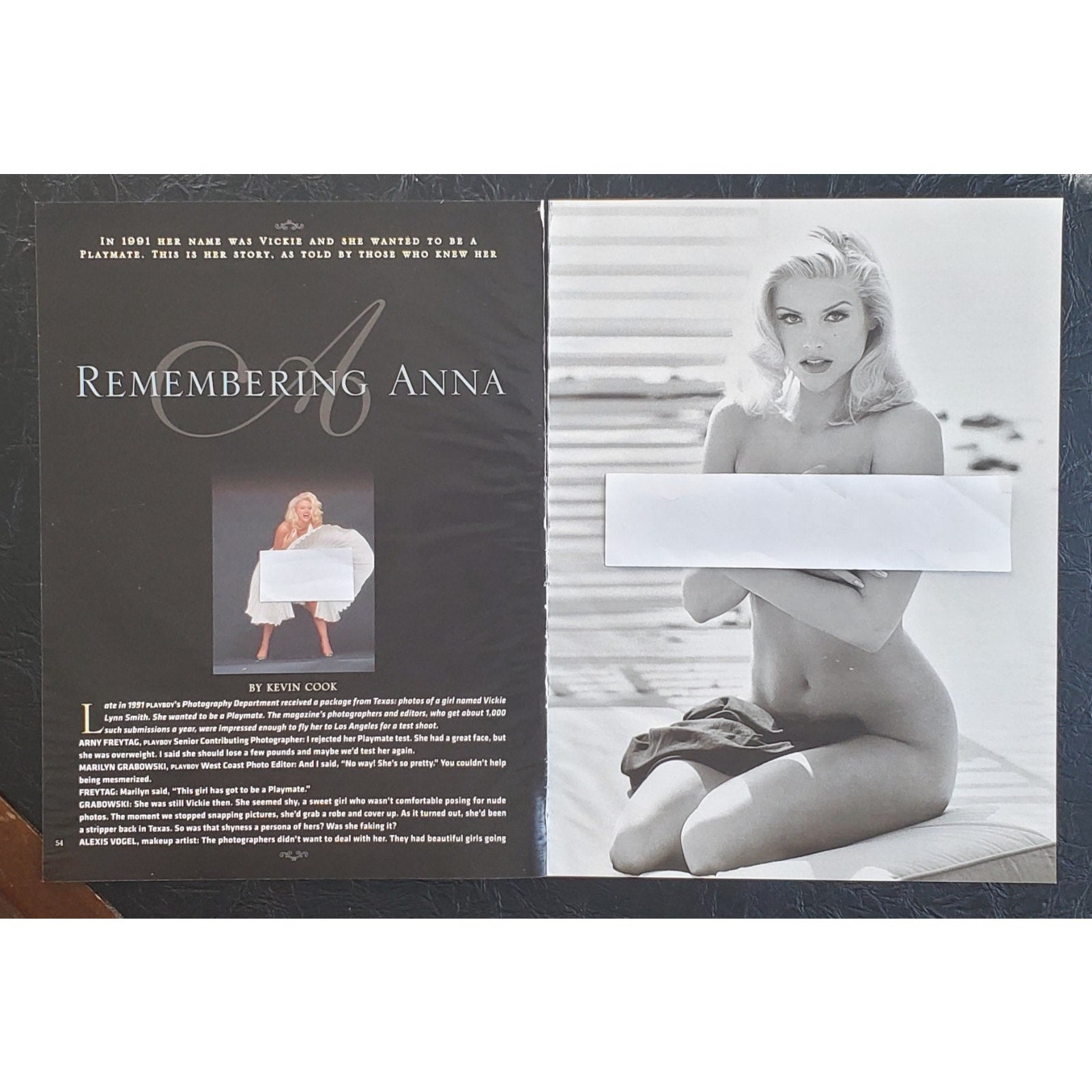 Playboy PICTORIAL ONLY - REMEBERING ANNA NICOLE SMITH May, 2007 10 pages