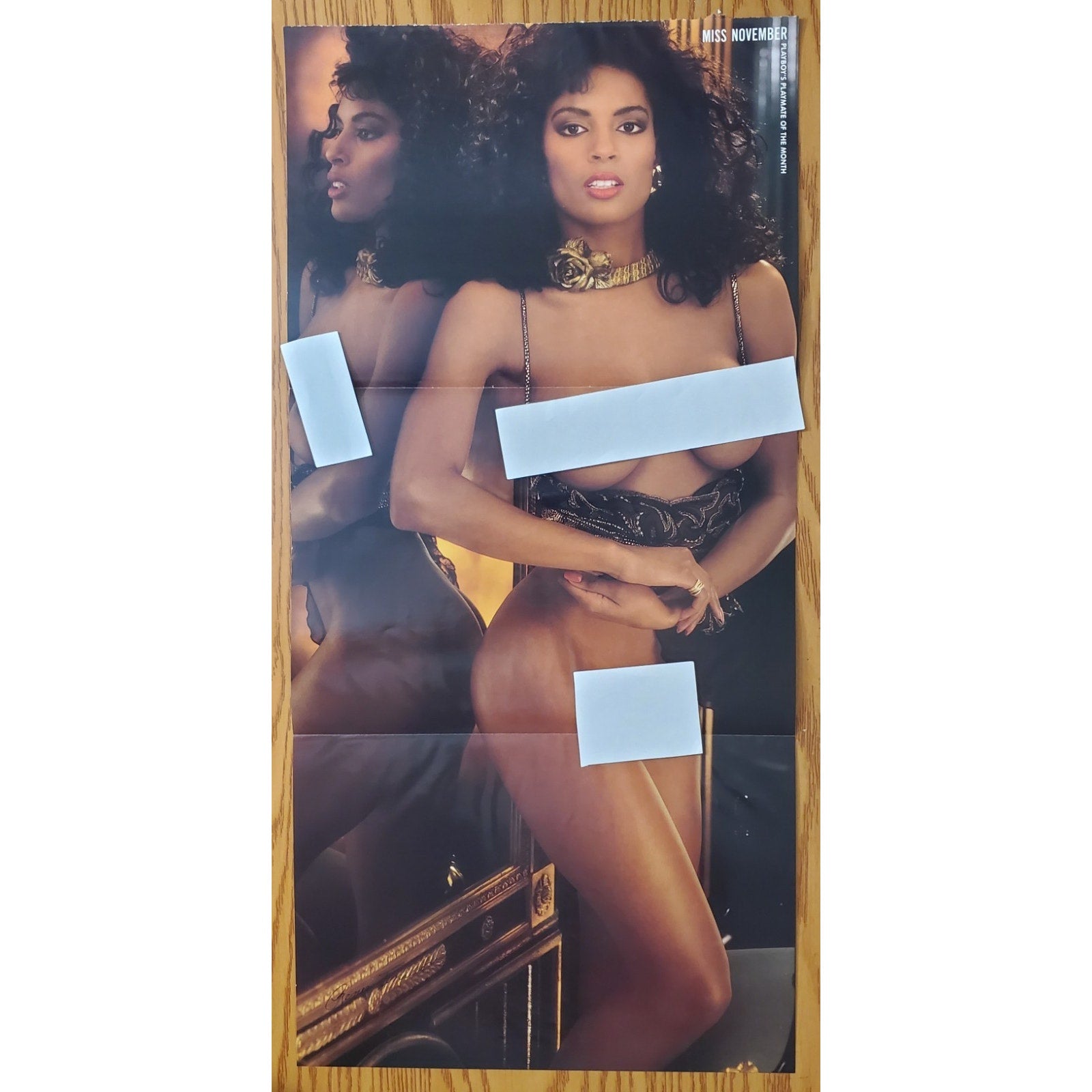 Playboy PIN UP / CF - Playmate RENEE TENISON (1990 PMOY)   November, 1989