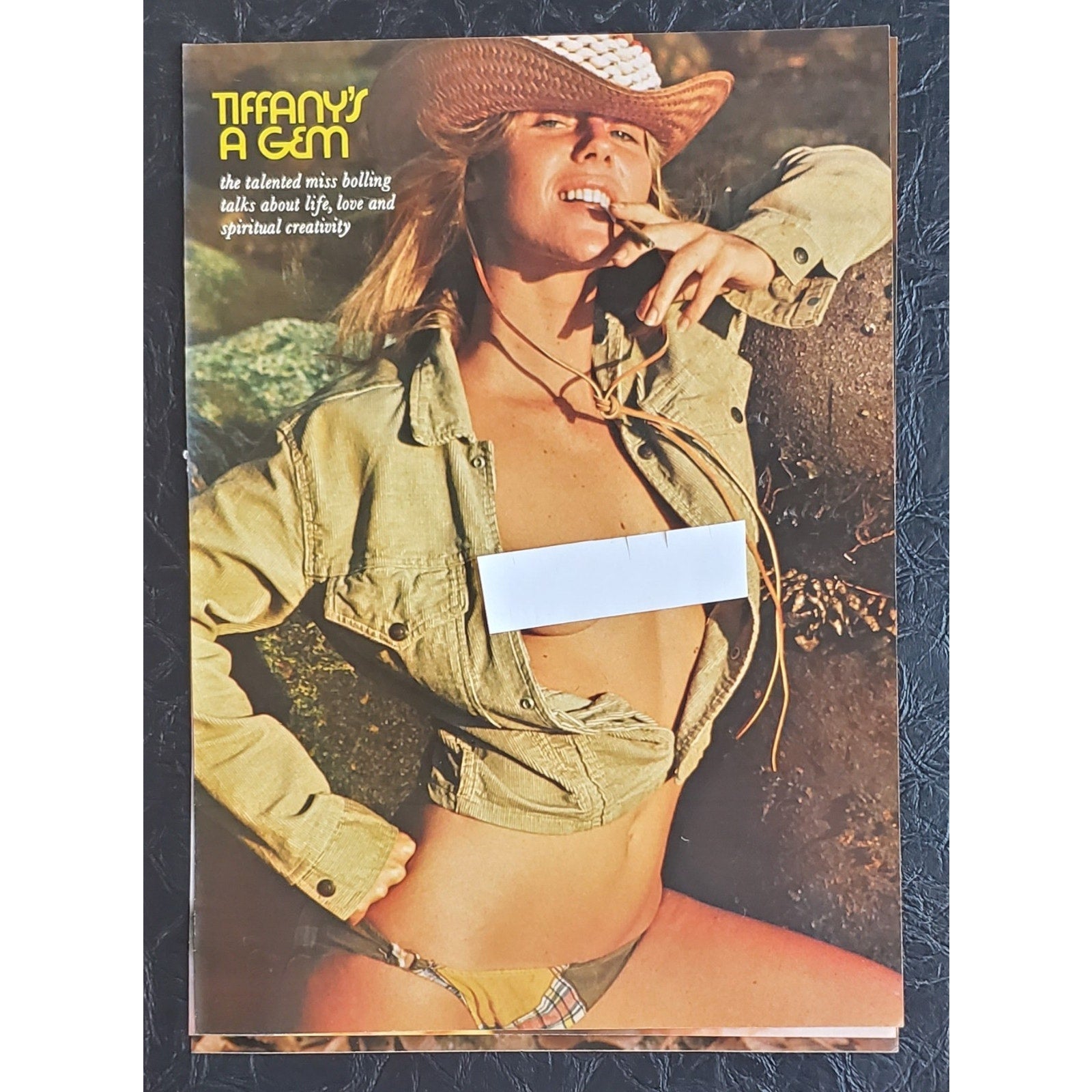 Playboy PICTORIAL ONLY - Actress TIFFANY BOLLING April, 1972 7 Pages
