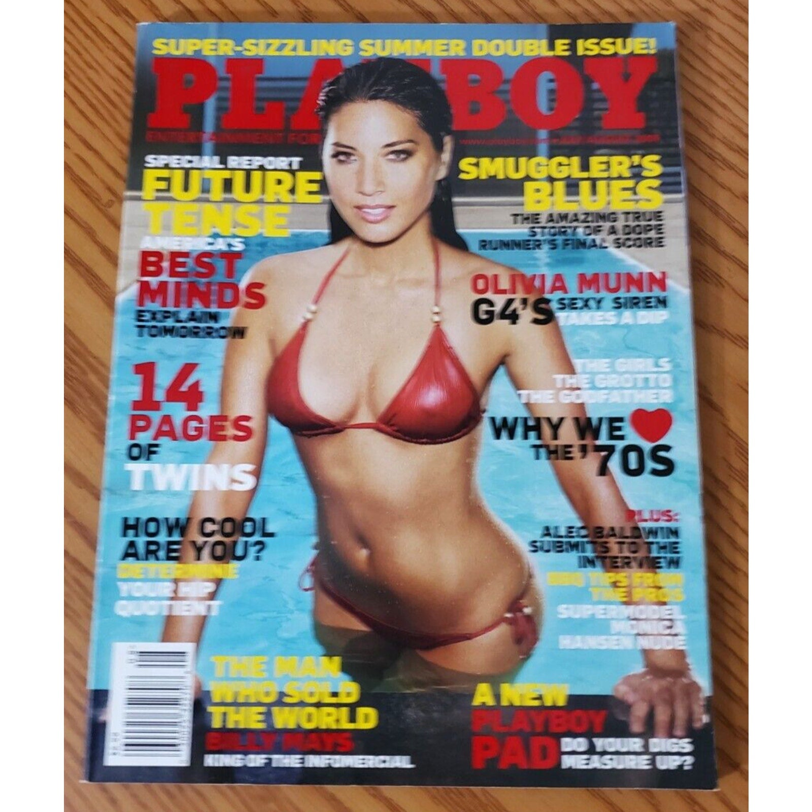 Playboy - July/Aug, 2009 OLIVIA MUNN Cover (PM KARISSA & KRISTINA SHANNON)