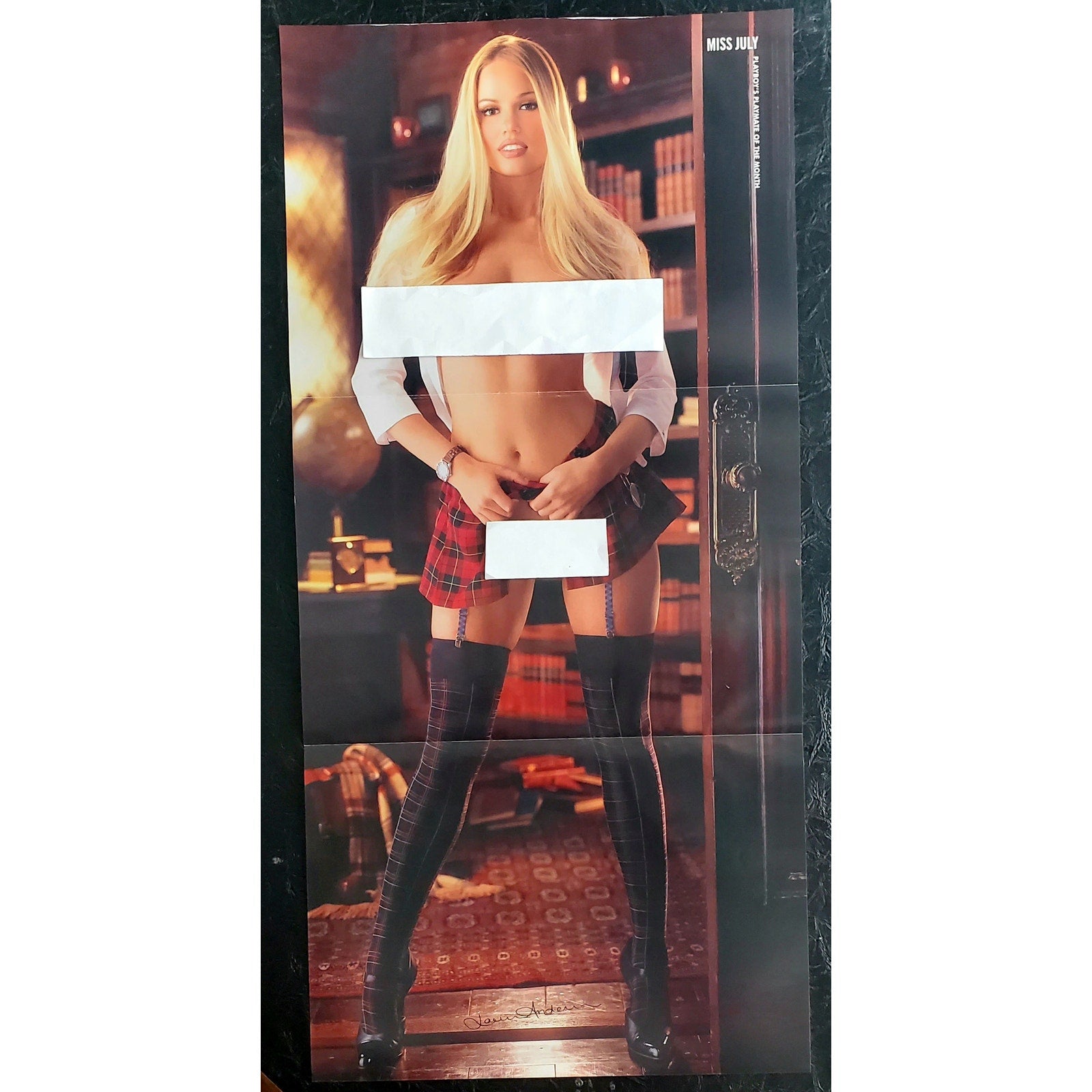 PLAYBOY PinUp / CF - LAUREN ANDERSON   July 2002