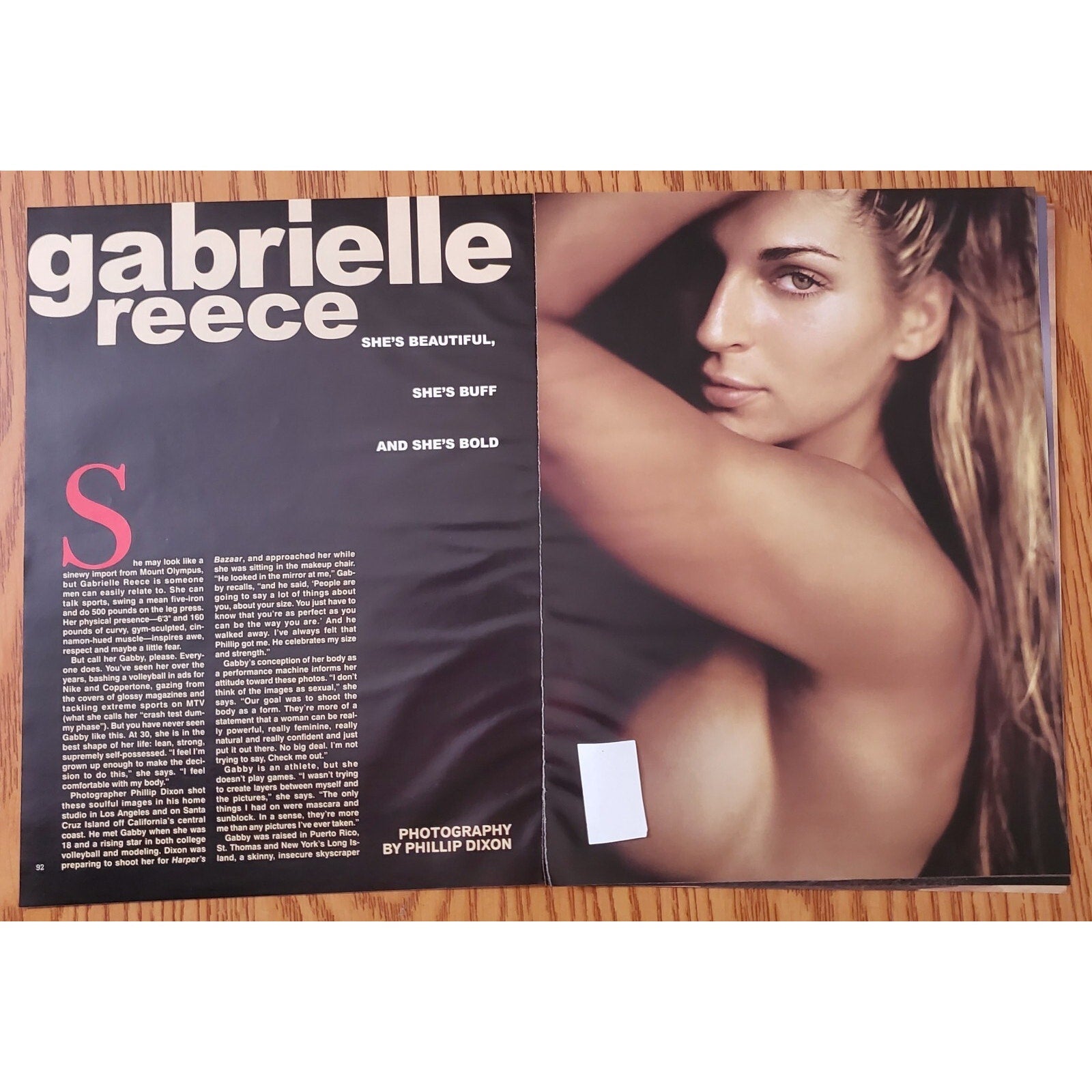 Playboy PICTORIAL ONLY - GABRIELLE REECE January, 2001 10 Pages