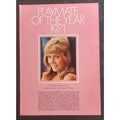 Playboy PICTORIAL ONLY - PMOY SHARON CLARK   June, 1971   7 Pages