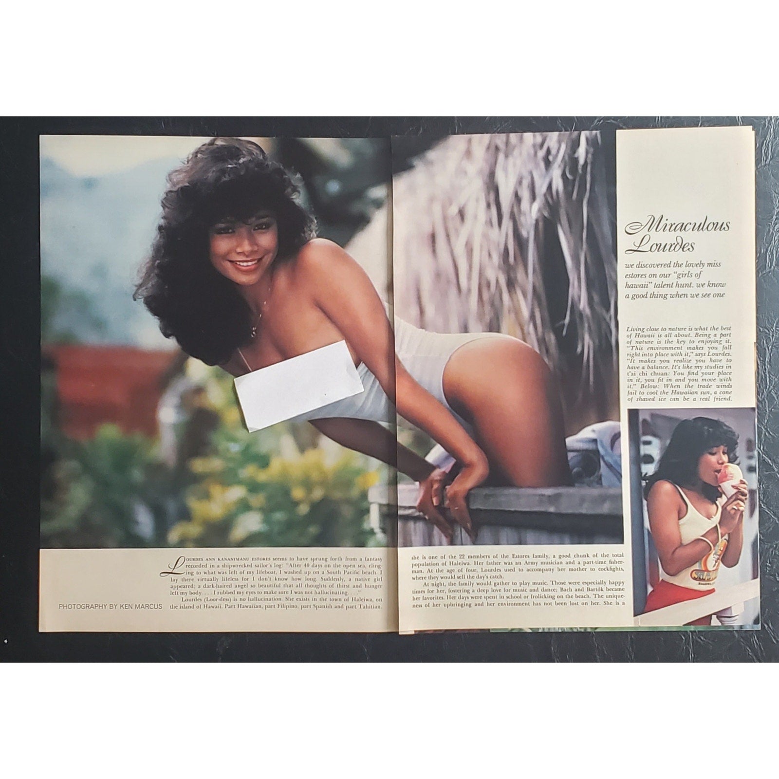 Playboy PICTORIAL ONLY - LOURDES ESTORES   June, 1982   7 pages