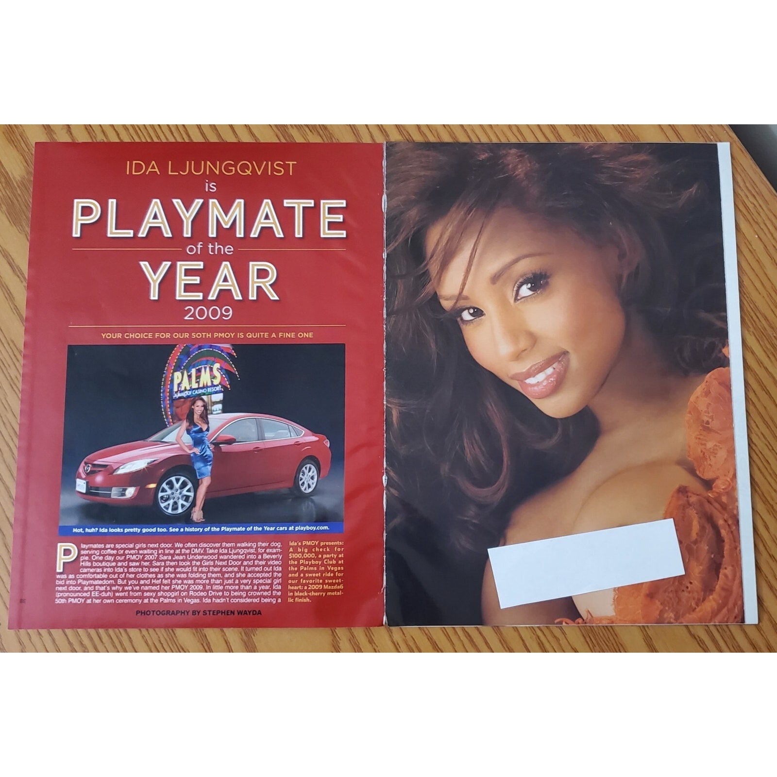 Playboy PICTORIAL ONLY - PMOY IDA LJUNGQVIST June, 2009 8 pages