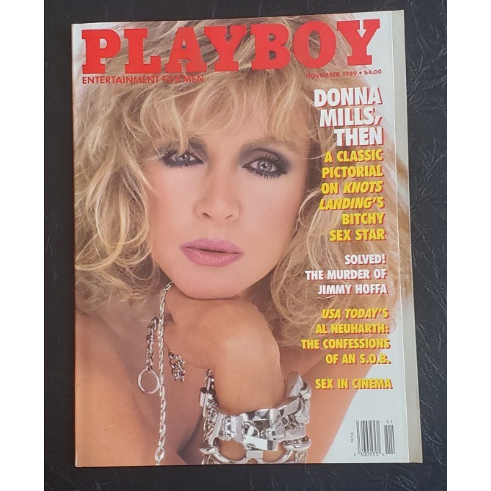 Playboy - November, 1989 Actress DONNA MILLS (1990 PMOY RENEE TENISON)