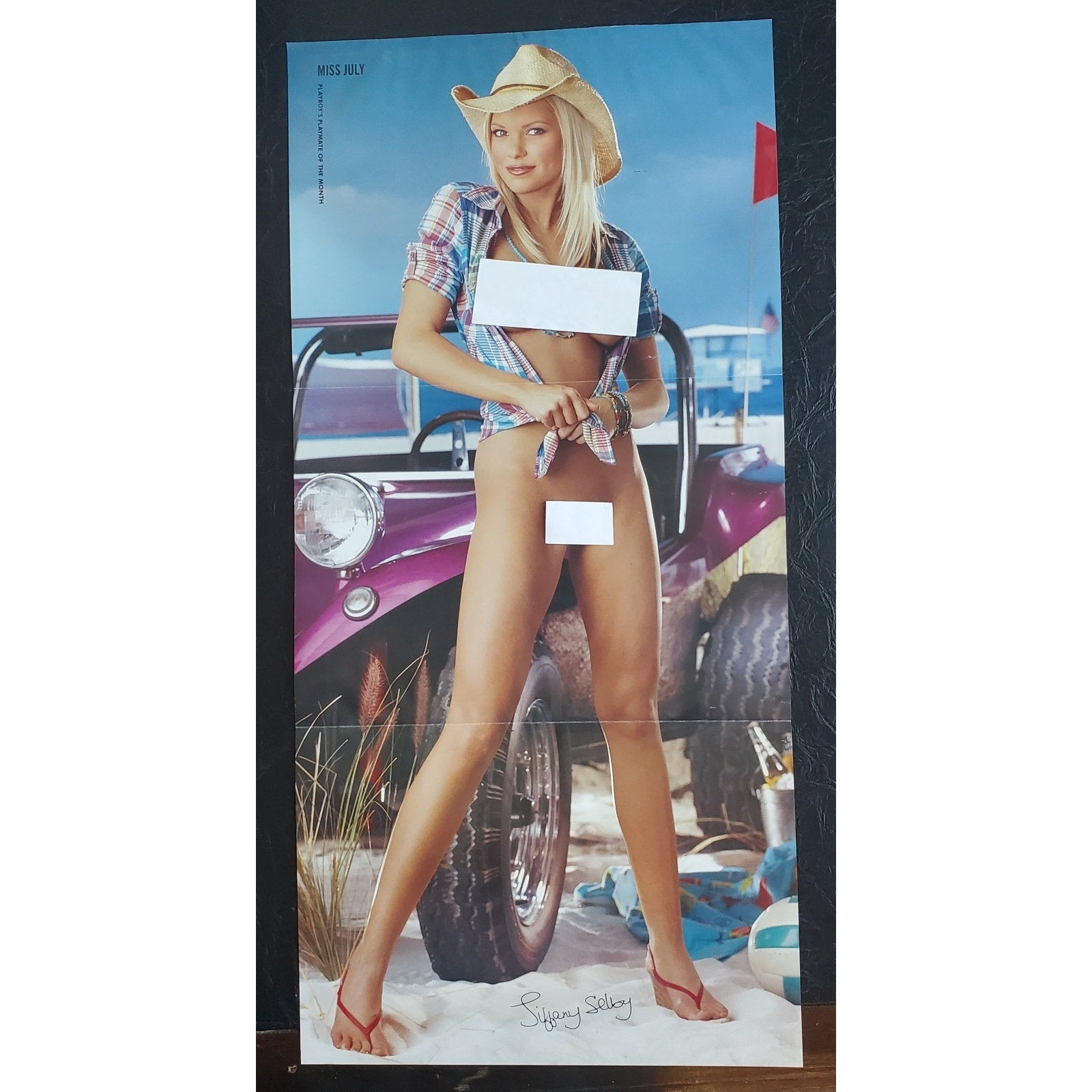 Playboy PIN UP / CF - Playmate TIFFANY SELBY July, 2007