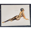ALBERTO VARGAS Pin-Up Girl from the 1960s / Early 1970s