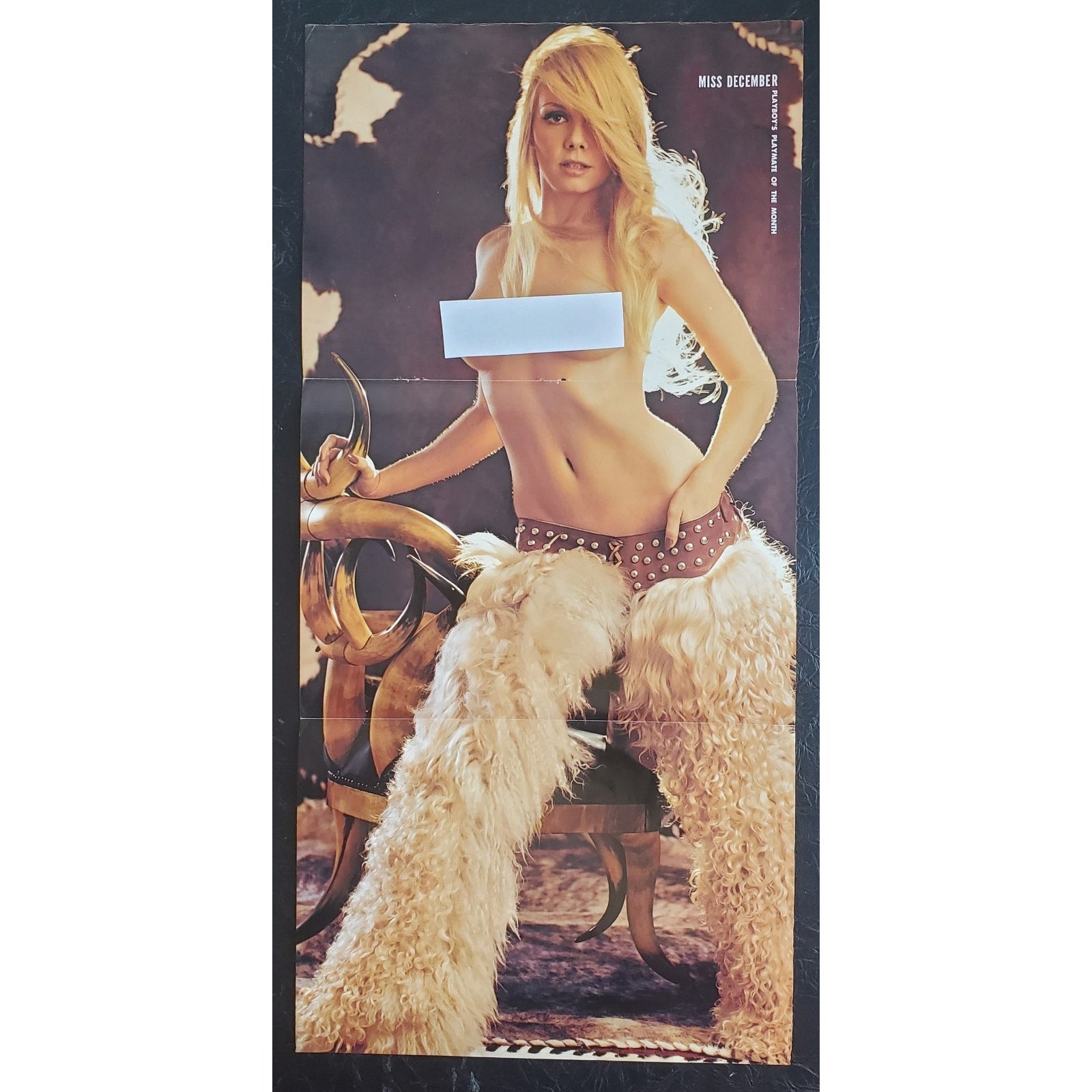 Playboy PIN UP / CF - Playmate MERCY ROONEY December, 1972