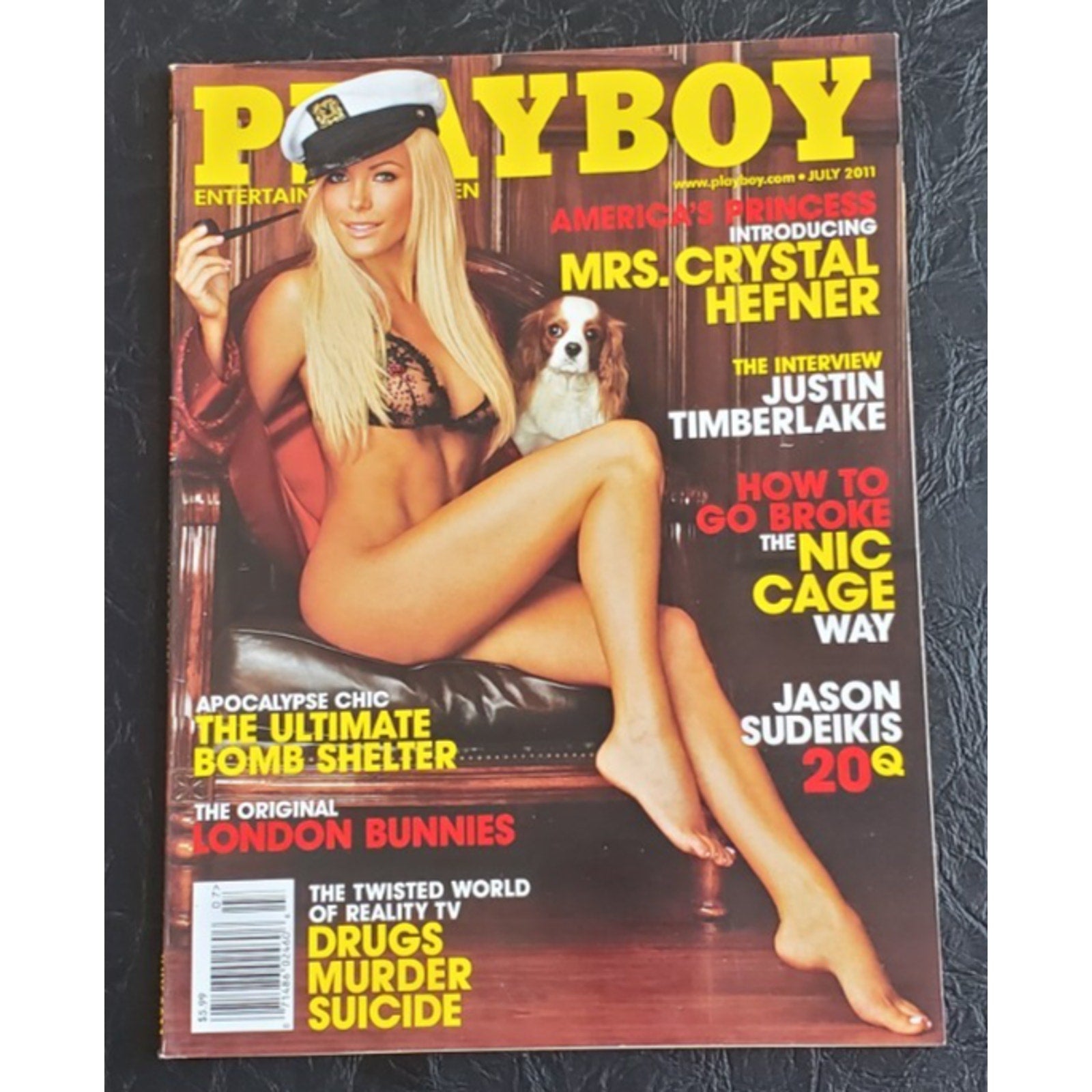 Playboy - July, 2011 MRS CRYSTAL HEFNER (Playmate JESSA HINTON)