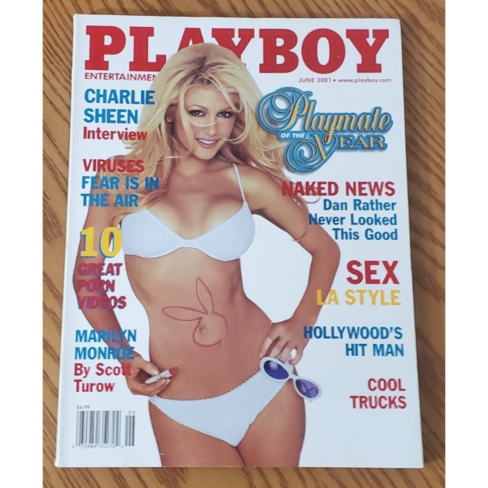 Playboy - June, 2001 PMOY BRANDE RODERICK (Playmate HEATHER SPYTEK)