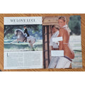 Playboy PIN UP / PICTORIAL ONLY - Playmate LUCI VICTORIA Oct, 2003 7 Pages